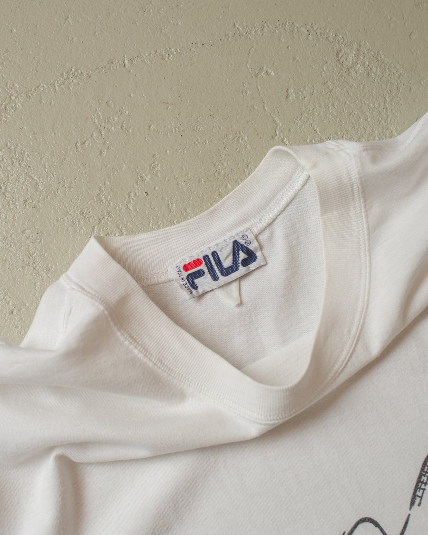 1990s Fila US Open T-shirt white - L/XL