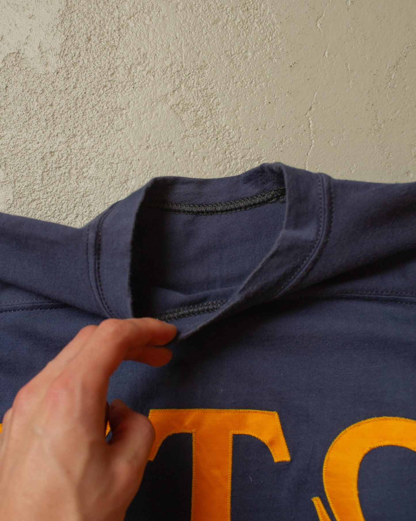 1970s Russell Frat Football Jersey navyblue - S/M