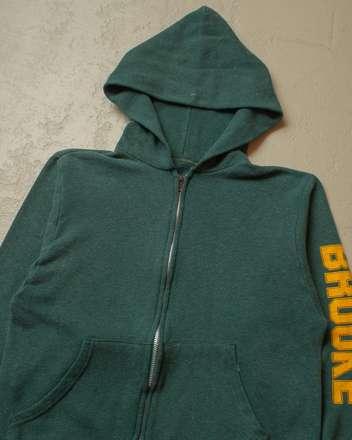 1970s Wrangler Zip Hoodie green - XS/S