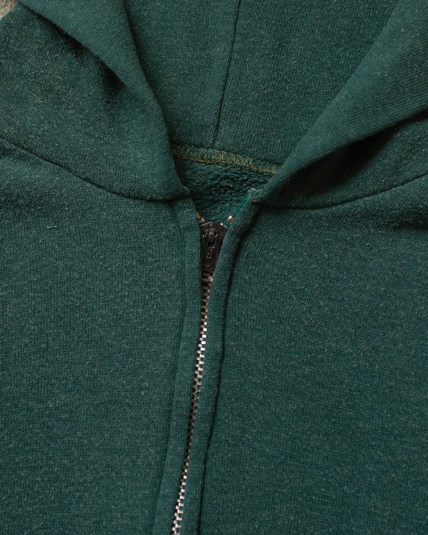 1970s Wrangler Zip Hoodie green - XS/S