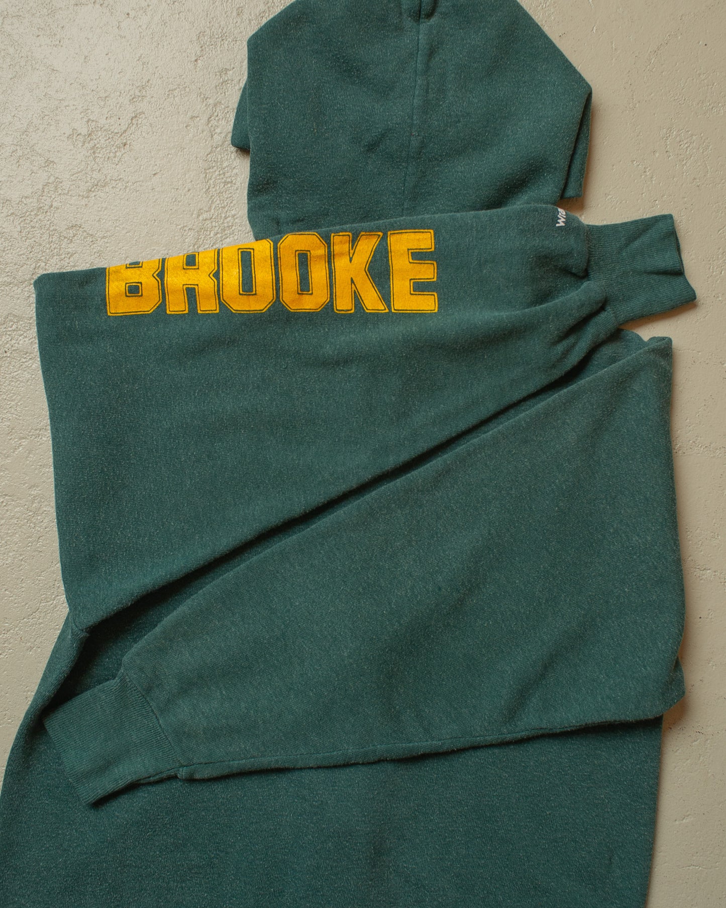 1970s Wrangler Zip Hoodie green - XS/S