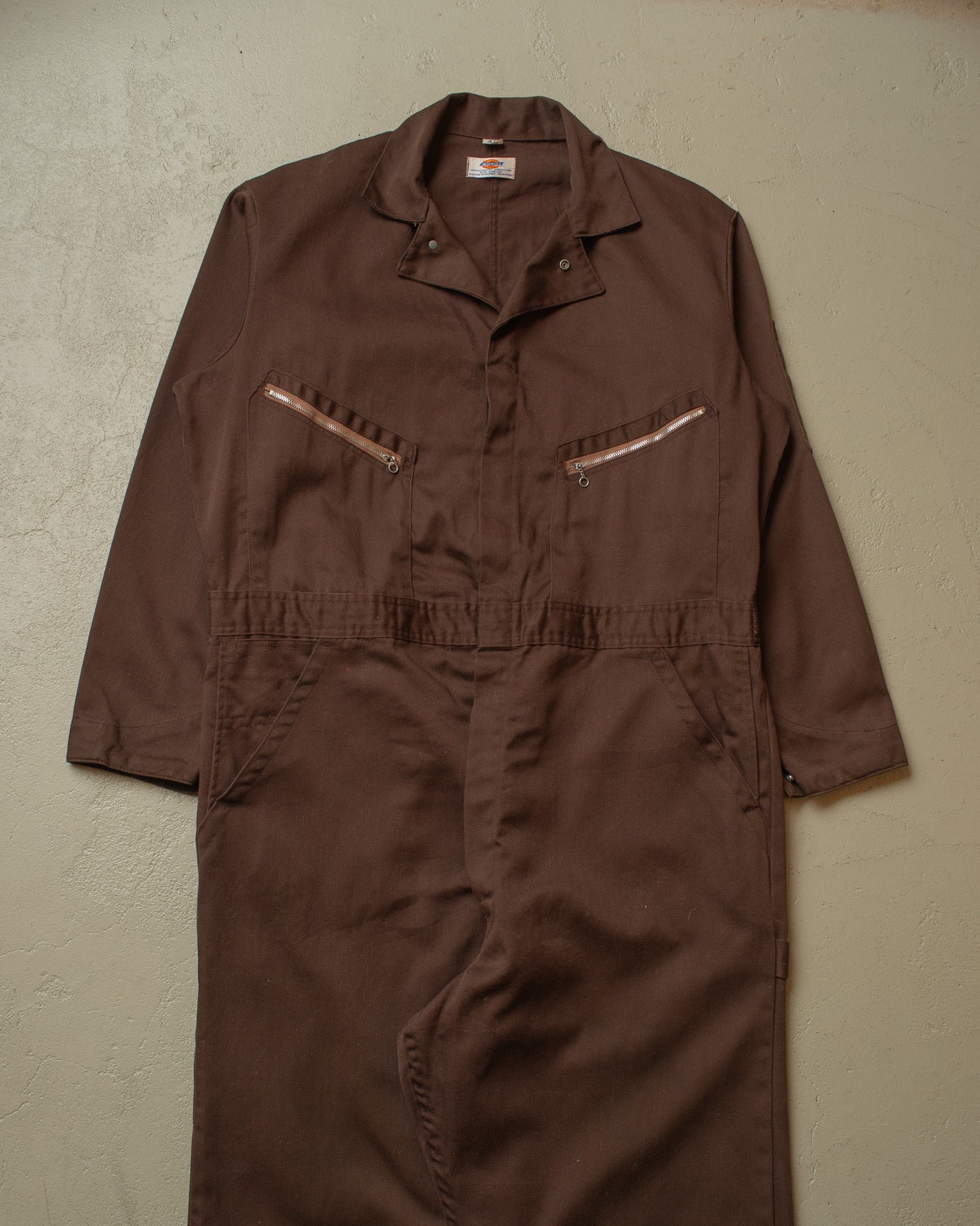 1990s Dickies Workwear Coveralls brown - L/XL (Tall)