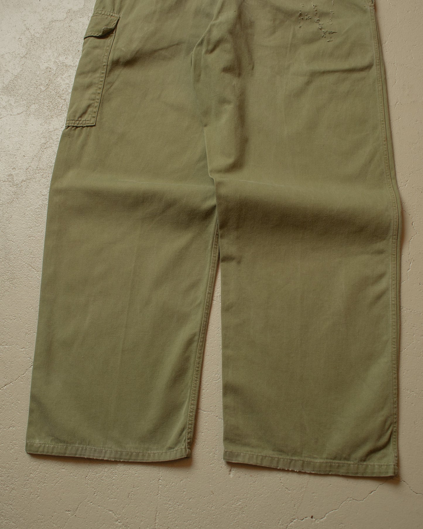 1956 Belgium Army Drill Pants khaki - W34 L31