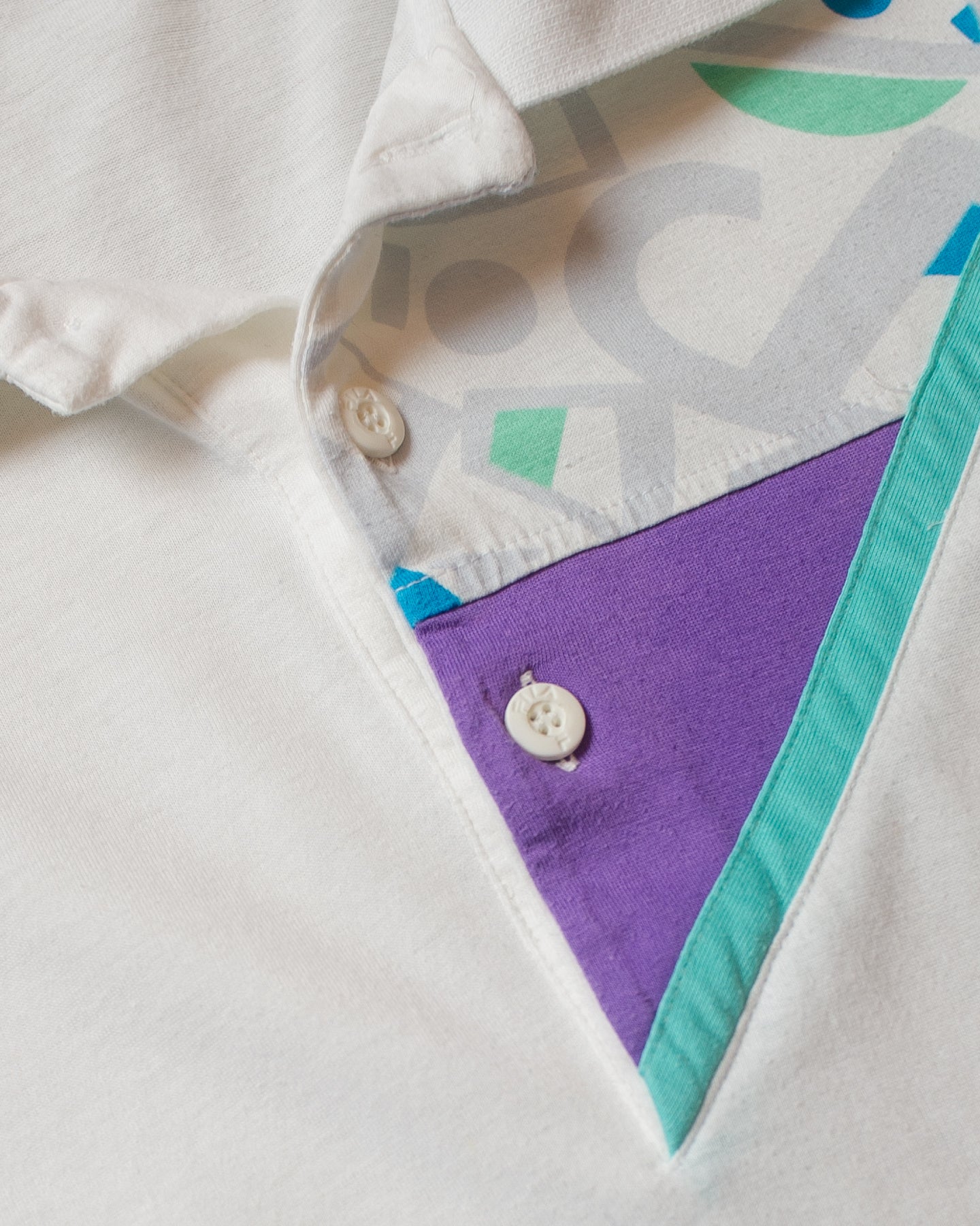 1980s Fila Polo Shirt white - XL