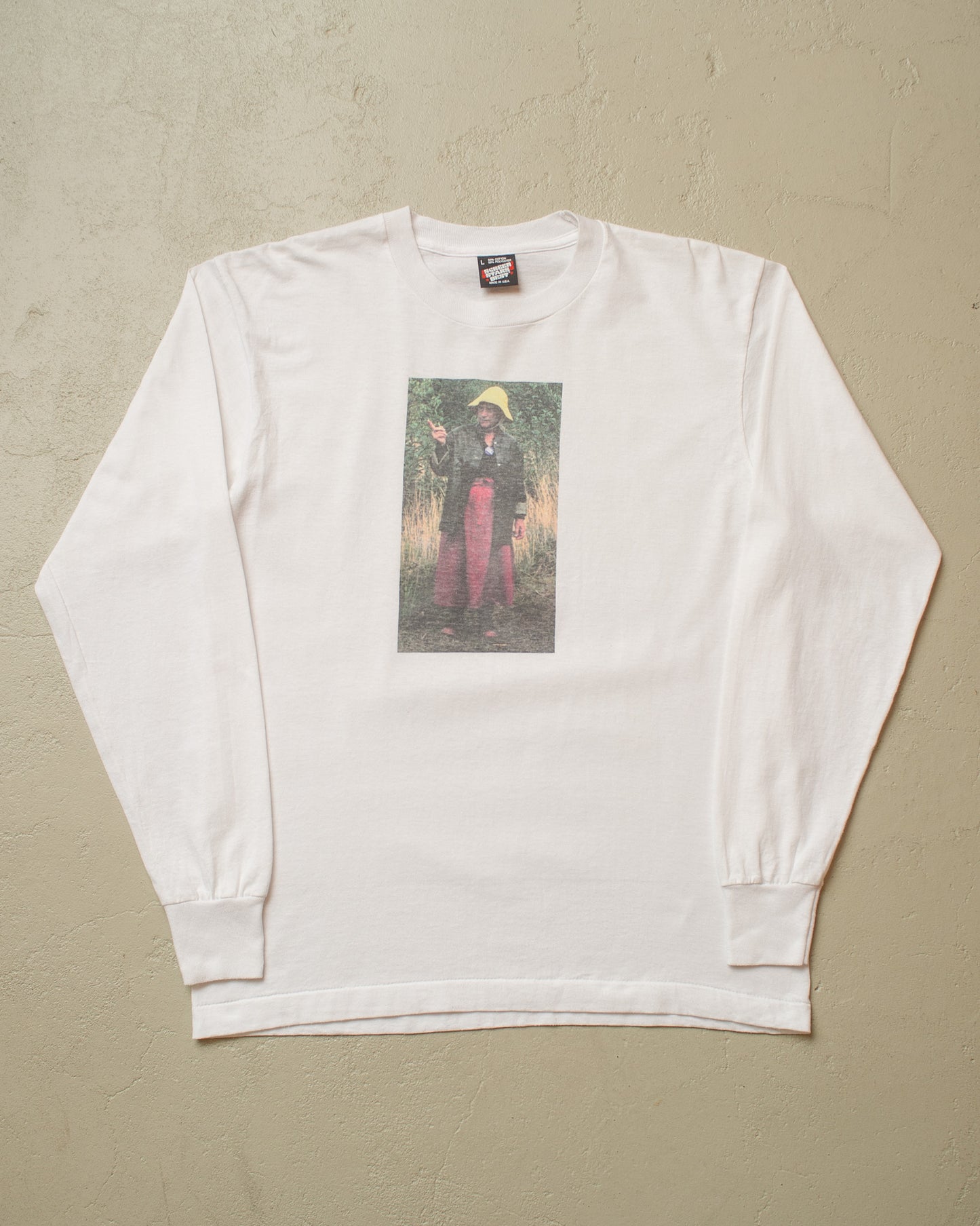 1990s Selfmade Longsleeve T-shirt white - M/L