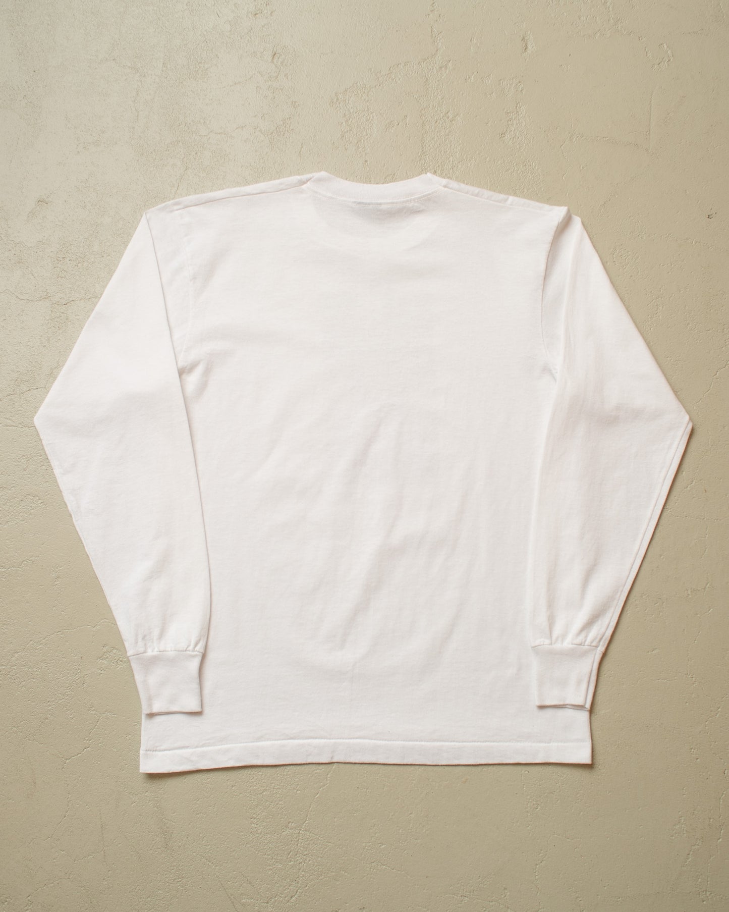 1990s Selfmade Longsleeve T-shirt white - M/L