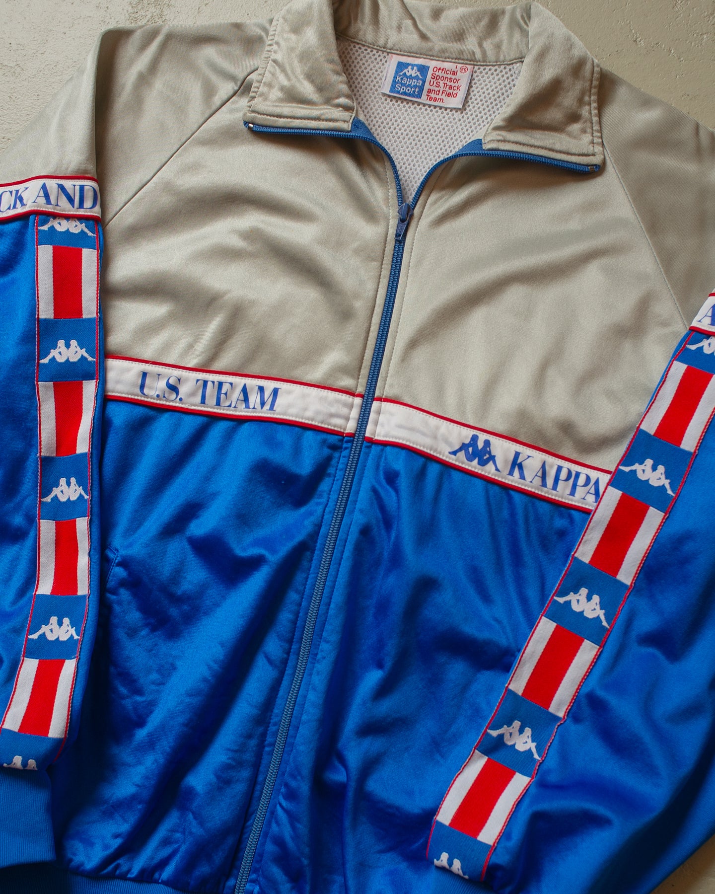 1980s Kappa USA Track & Field Track Suit - L
