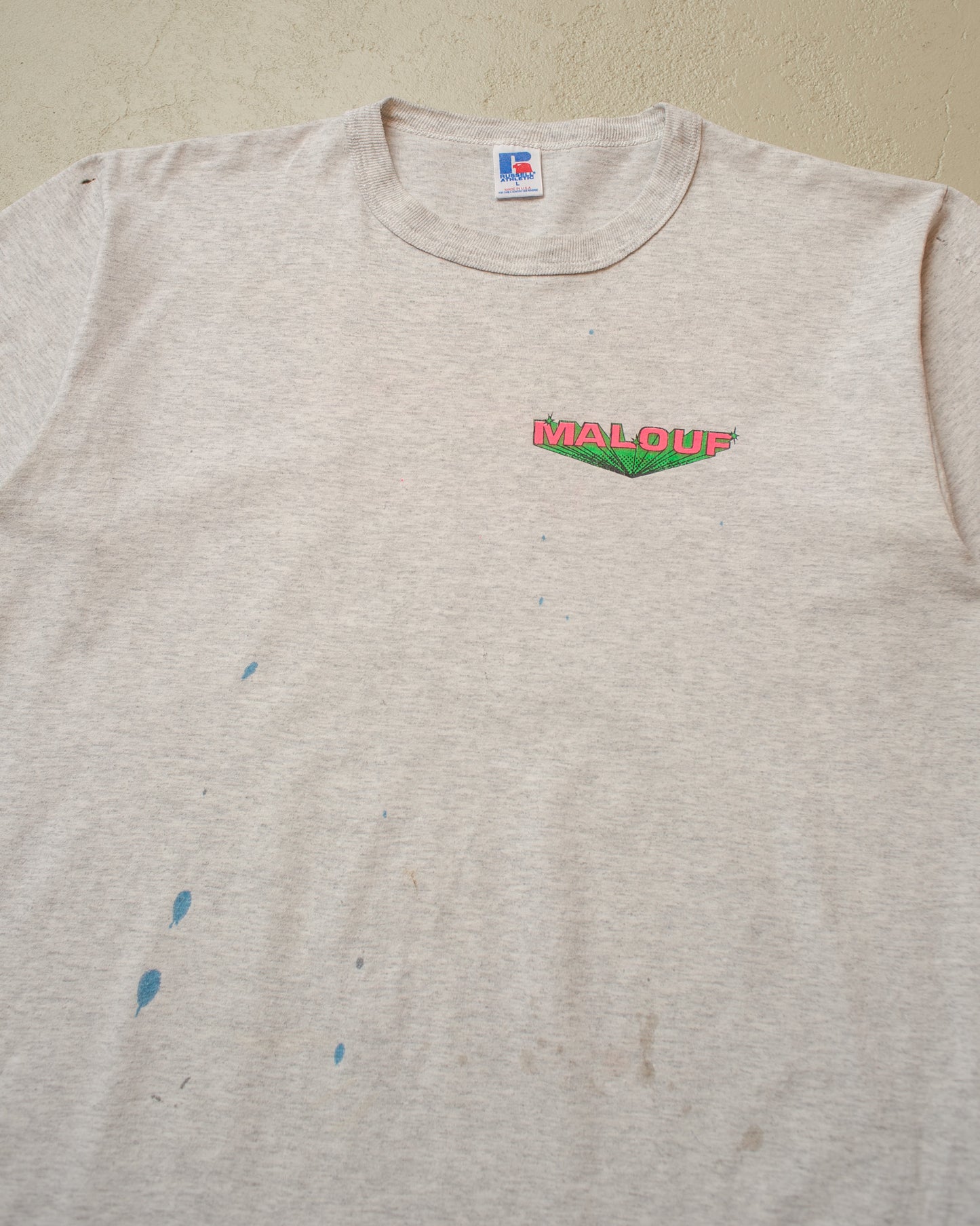 1980s/90s Painter Malouf Car Dealer T-shirt grey - L