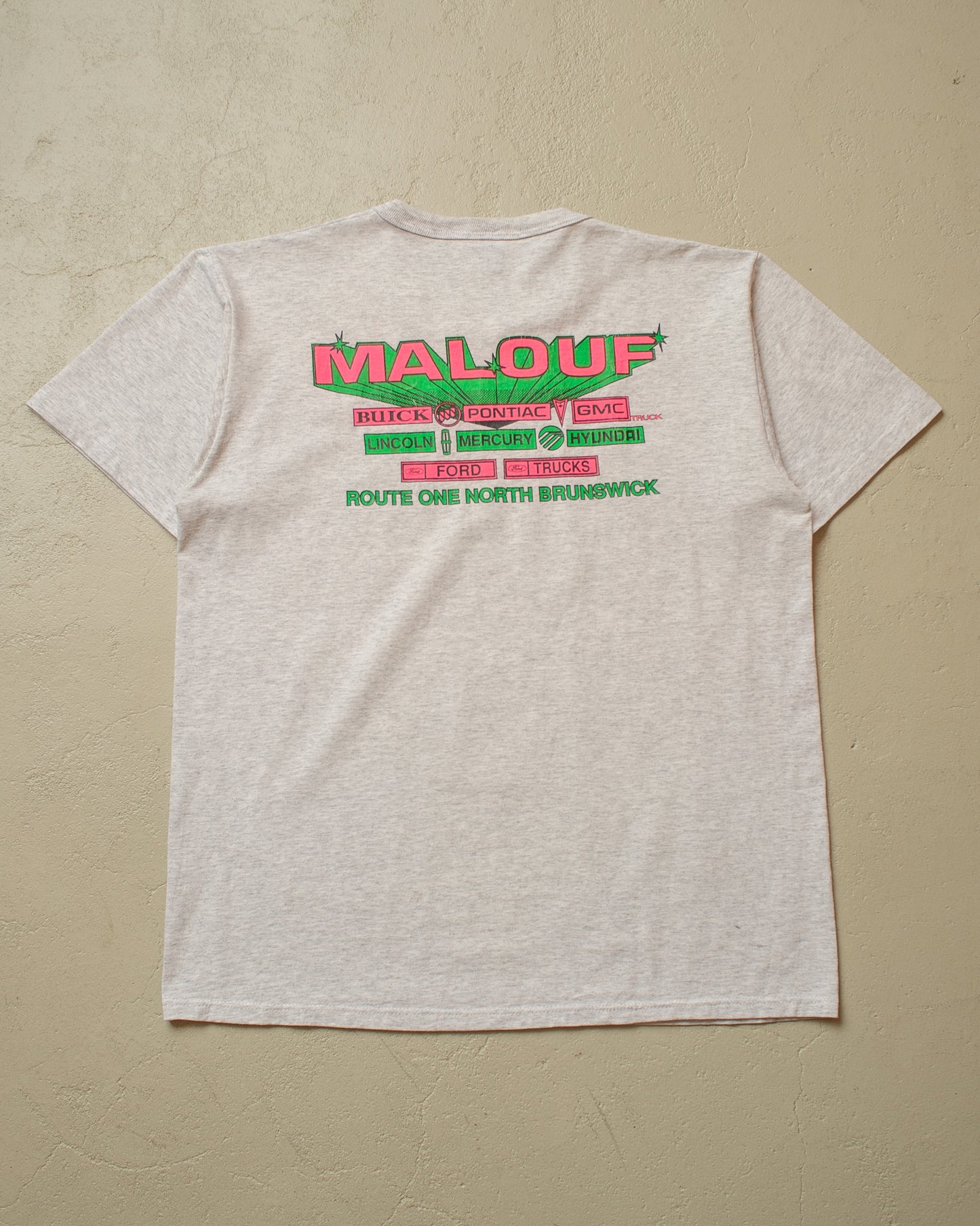 1980s/90s Painter Malouf Car Dealer T-shirt grey - L