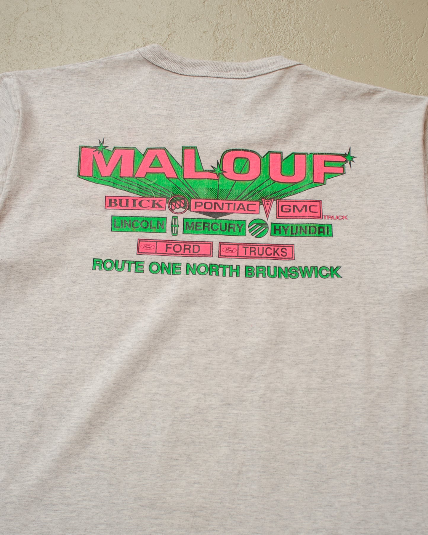 1980s/90s Painter Malouf Car Dealer T-shirt grey - L