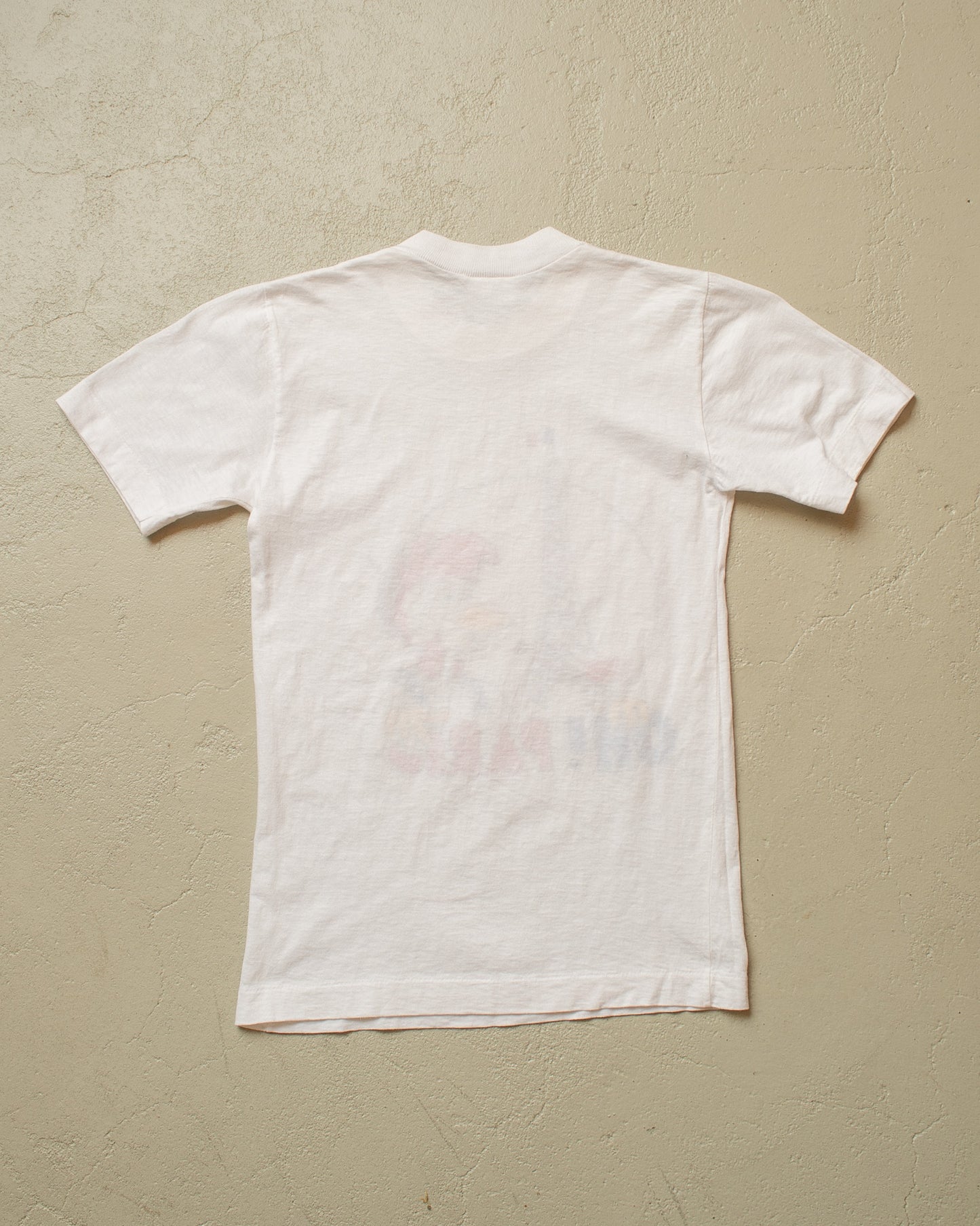 1980s France Souvenir T-shirt white - XXS/XS