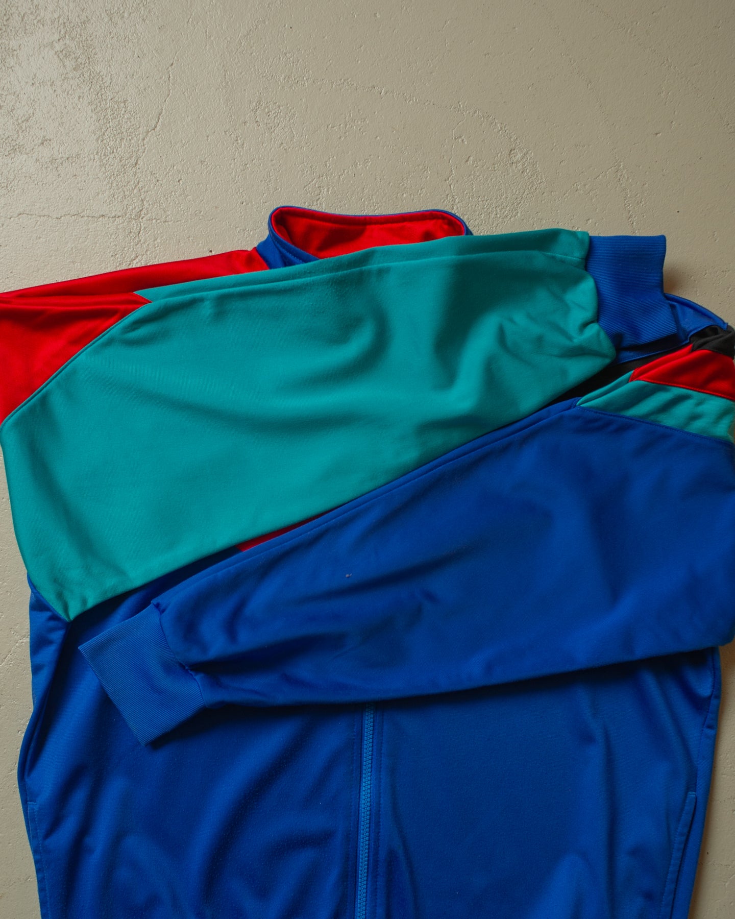 1990s Adidas Colorblock Track Jacke multi - L/XL