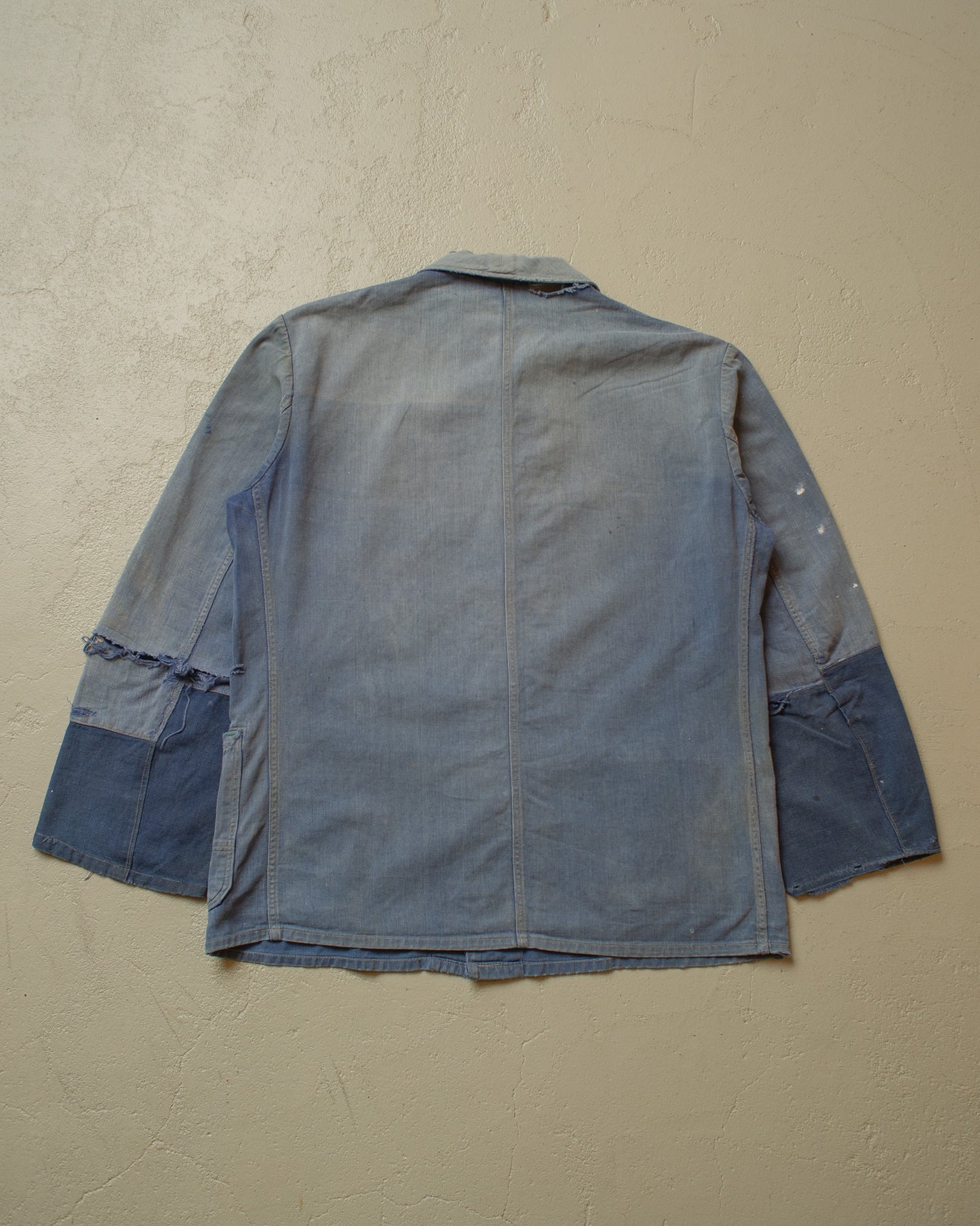1950s repaired German Work Jacket blue - M/L