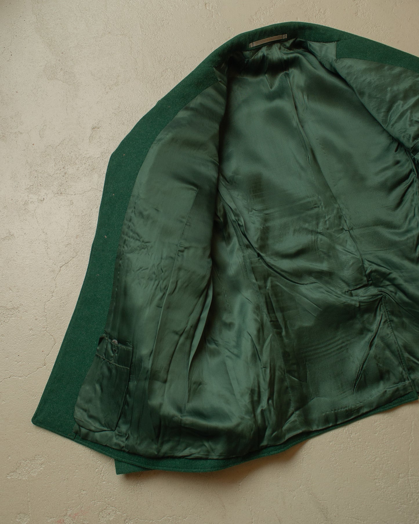 1950s German Police Uniform Suit Jacket green - M/L
