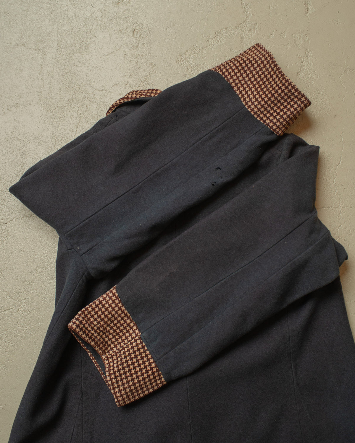1920s German distressed Smoking Jacket grey - M/L