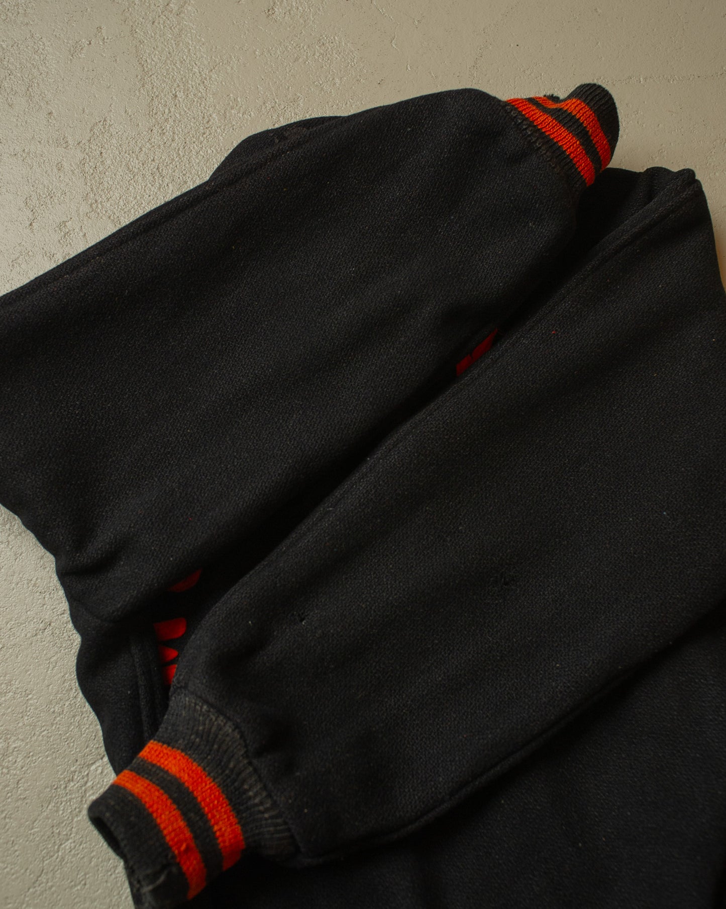 1960s Wool Varsity Jacket black - S