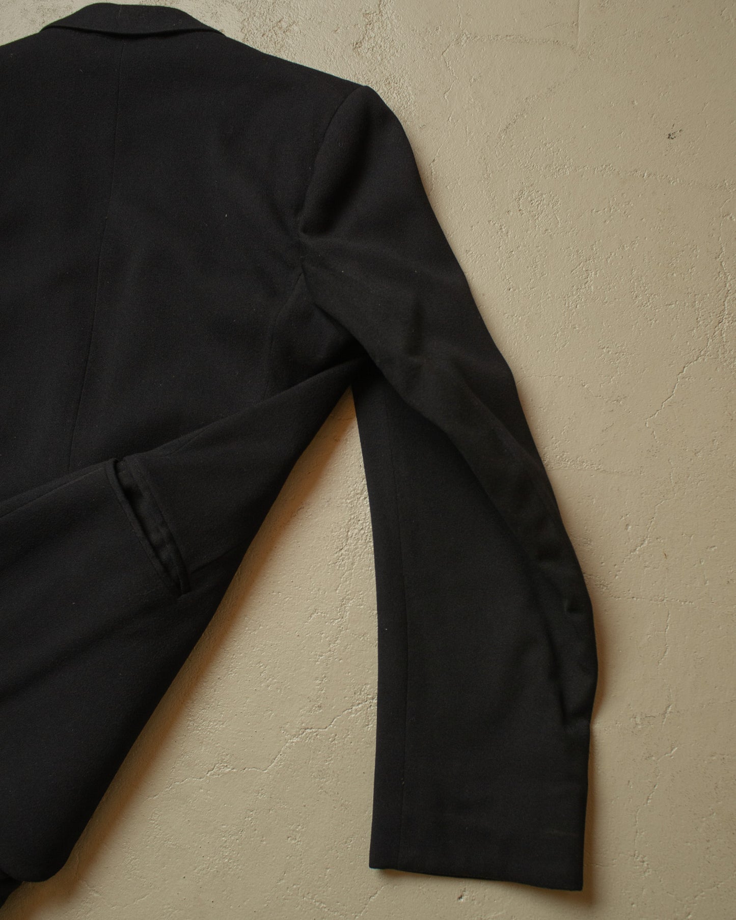 1930s/40s German Wool Evening Suit Jacket black - M