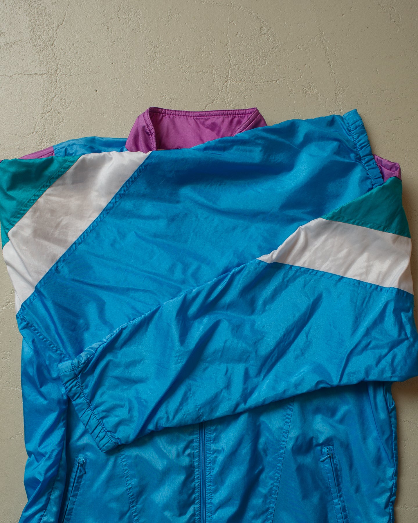 late 1980s/90s Adidas Colorblock Tracksuit multi - XL/XXL