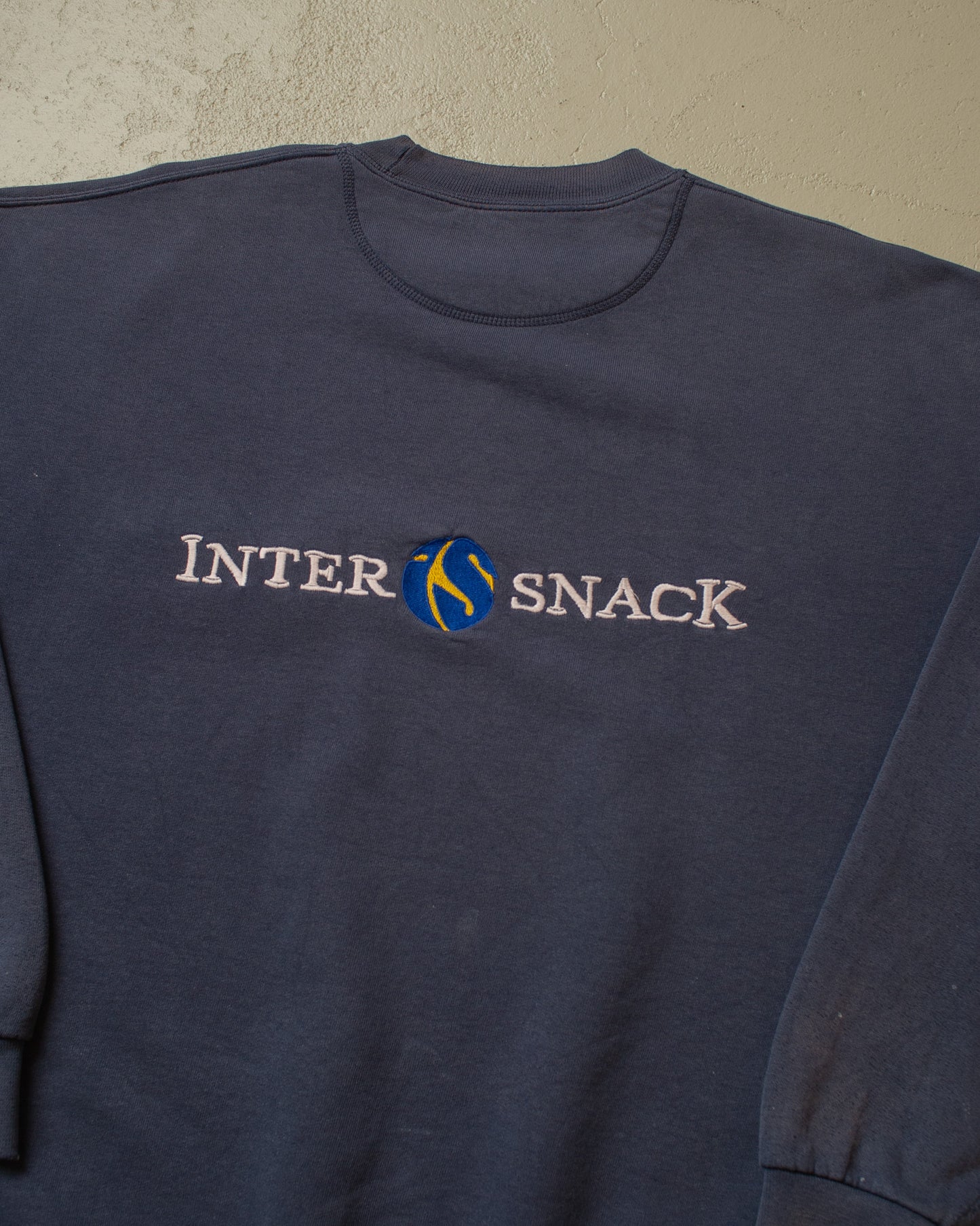 90s Painter Inter Snack Sweatshirt navyblue - L/XL