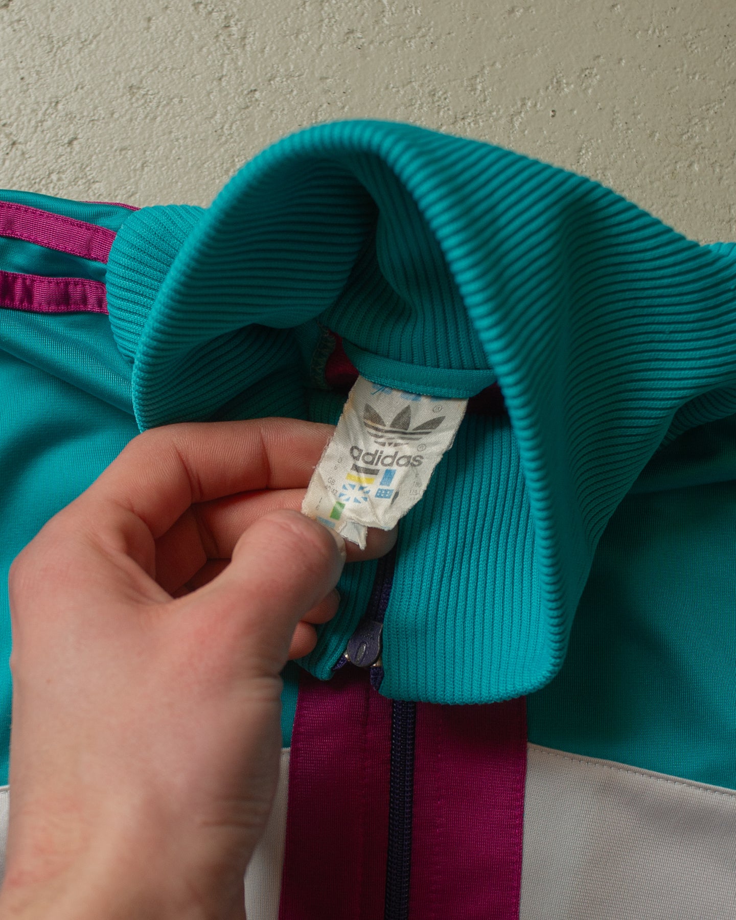 1980s Adidas Colorblock Tracksuit multi - XL