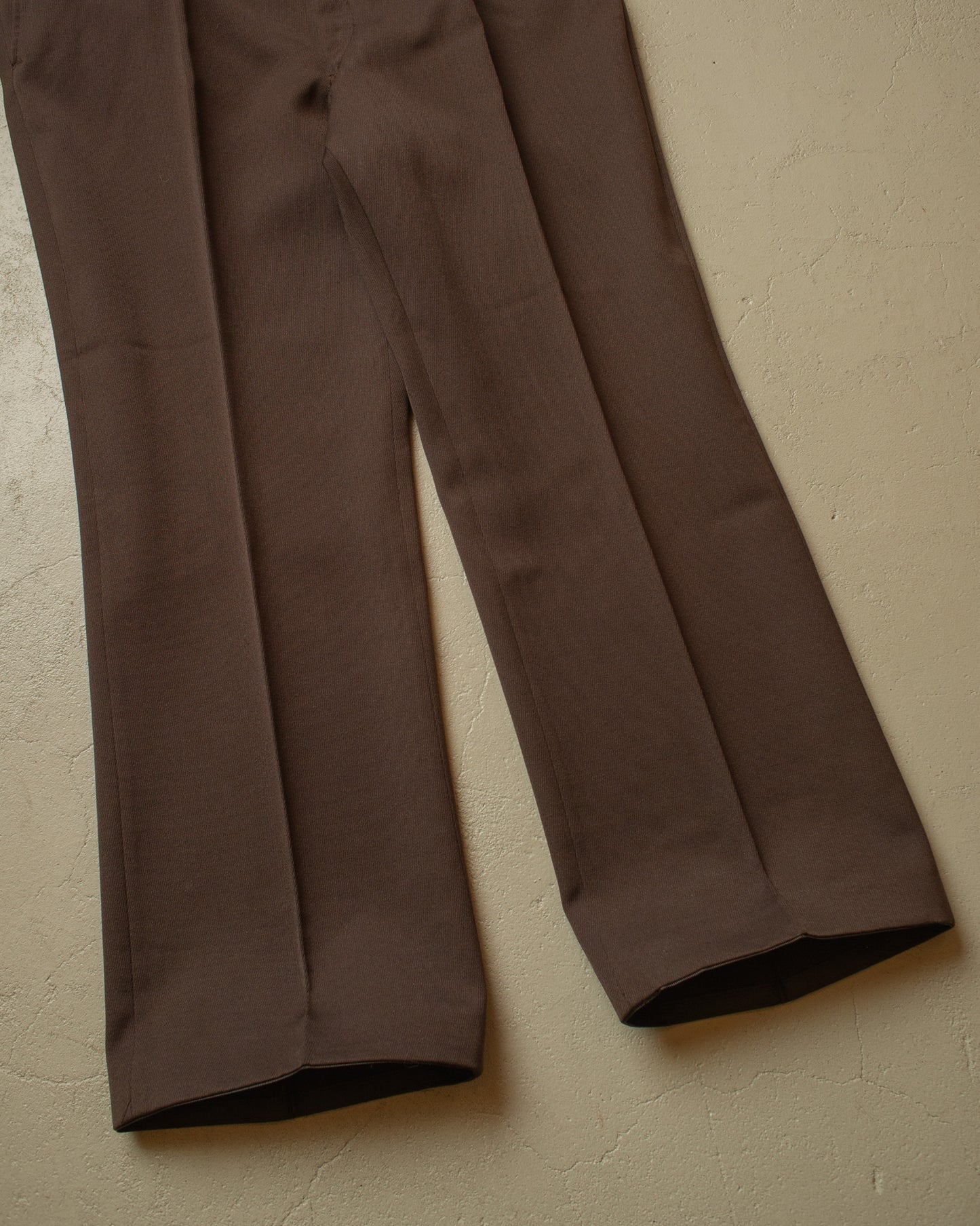 1960s/70s Diolen Flared Suit Pants brown - W41 L29