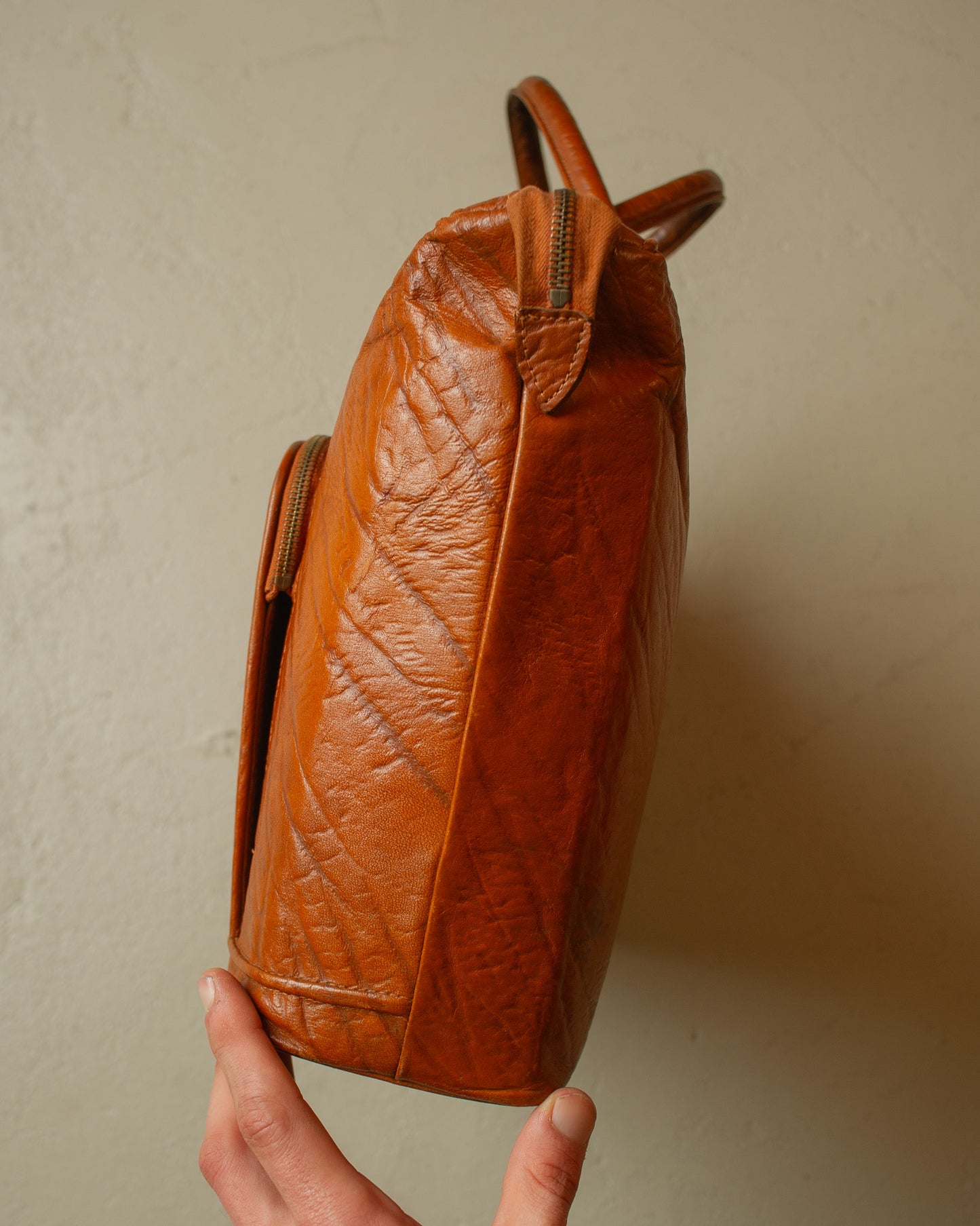 1940s/50s Leather Handbag brown
