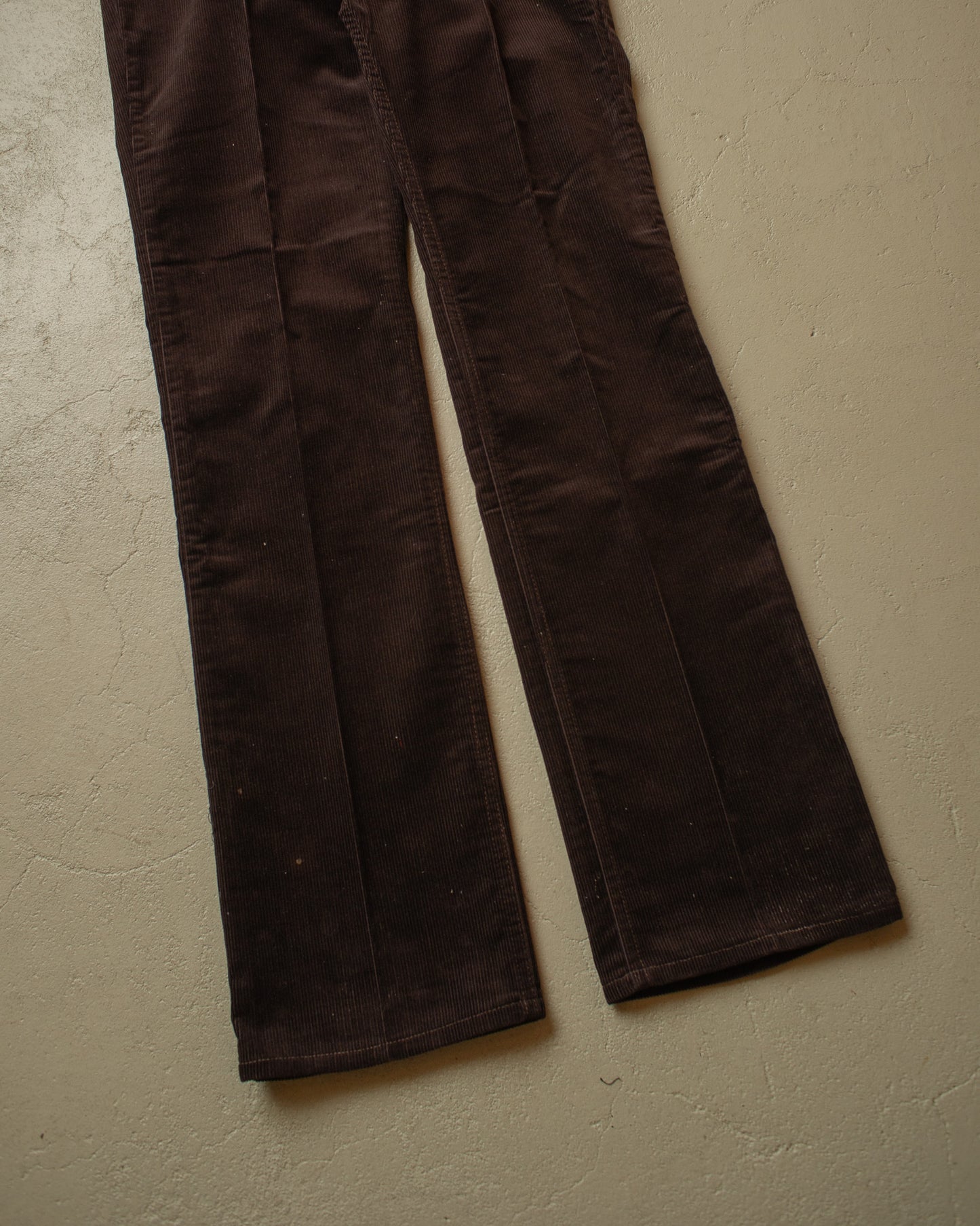 1980s Deadstock Levis 630 Supercord Pants brown - W32,5 L33