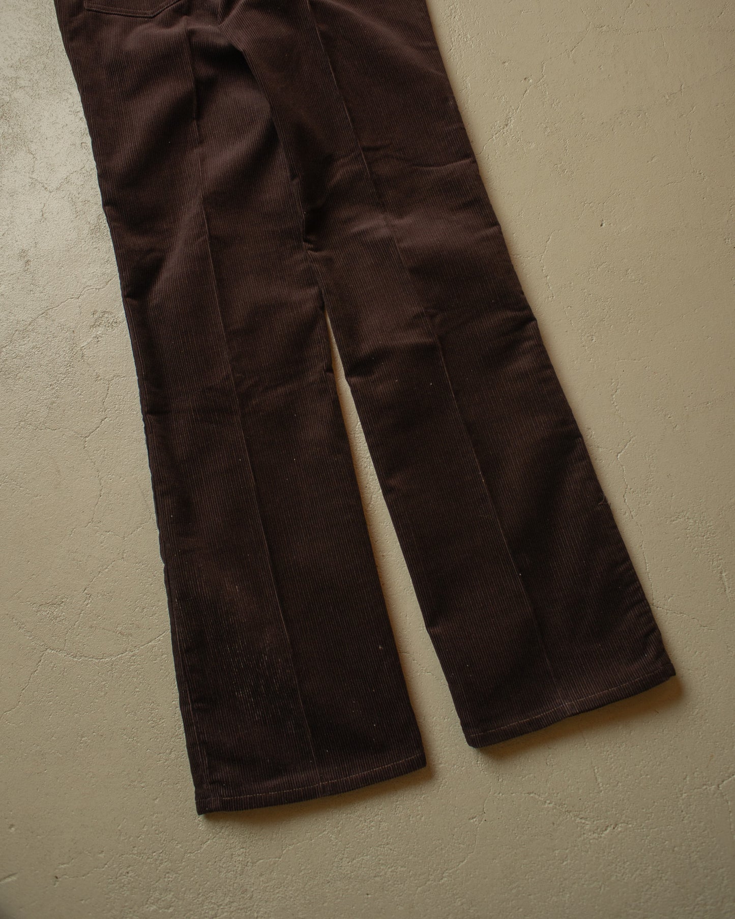 1980s Deadstock Levis 630 Supercord Pants brown - W32,5 L33