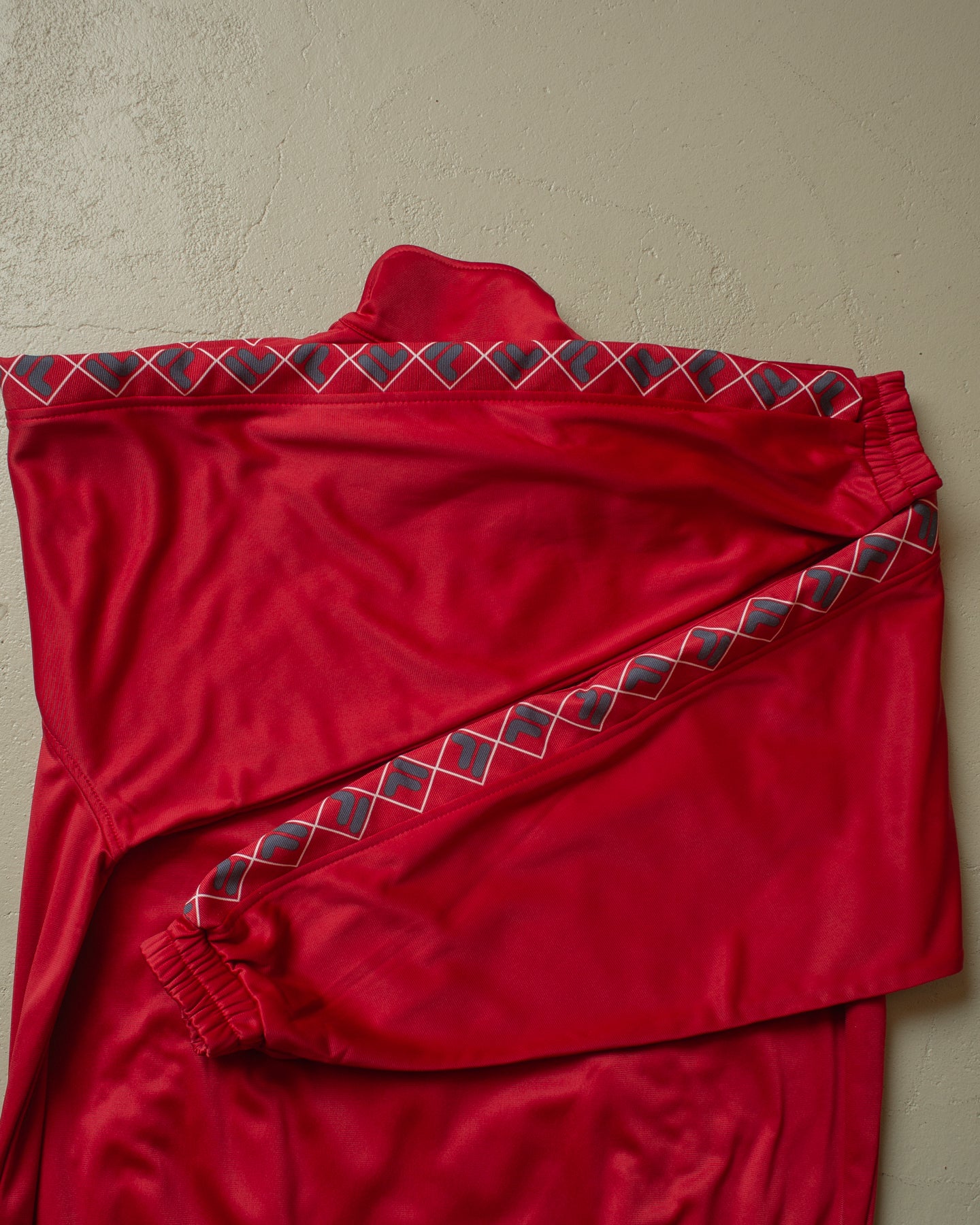 1990s Fila Scuola di Applicazione Track Jacket - XL/XXL
