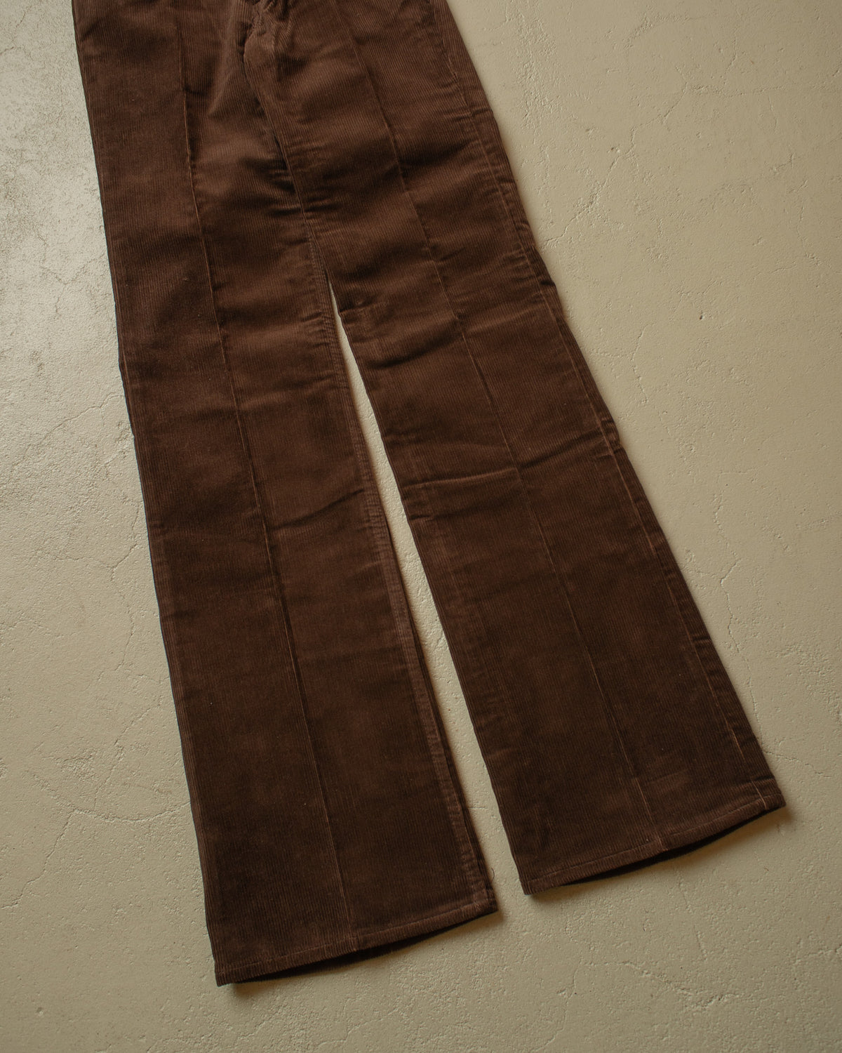 1980s unworn Levis 632 Corduroy Flared Pants brown - W25 L33
