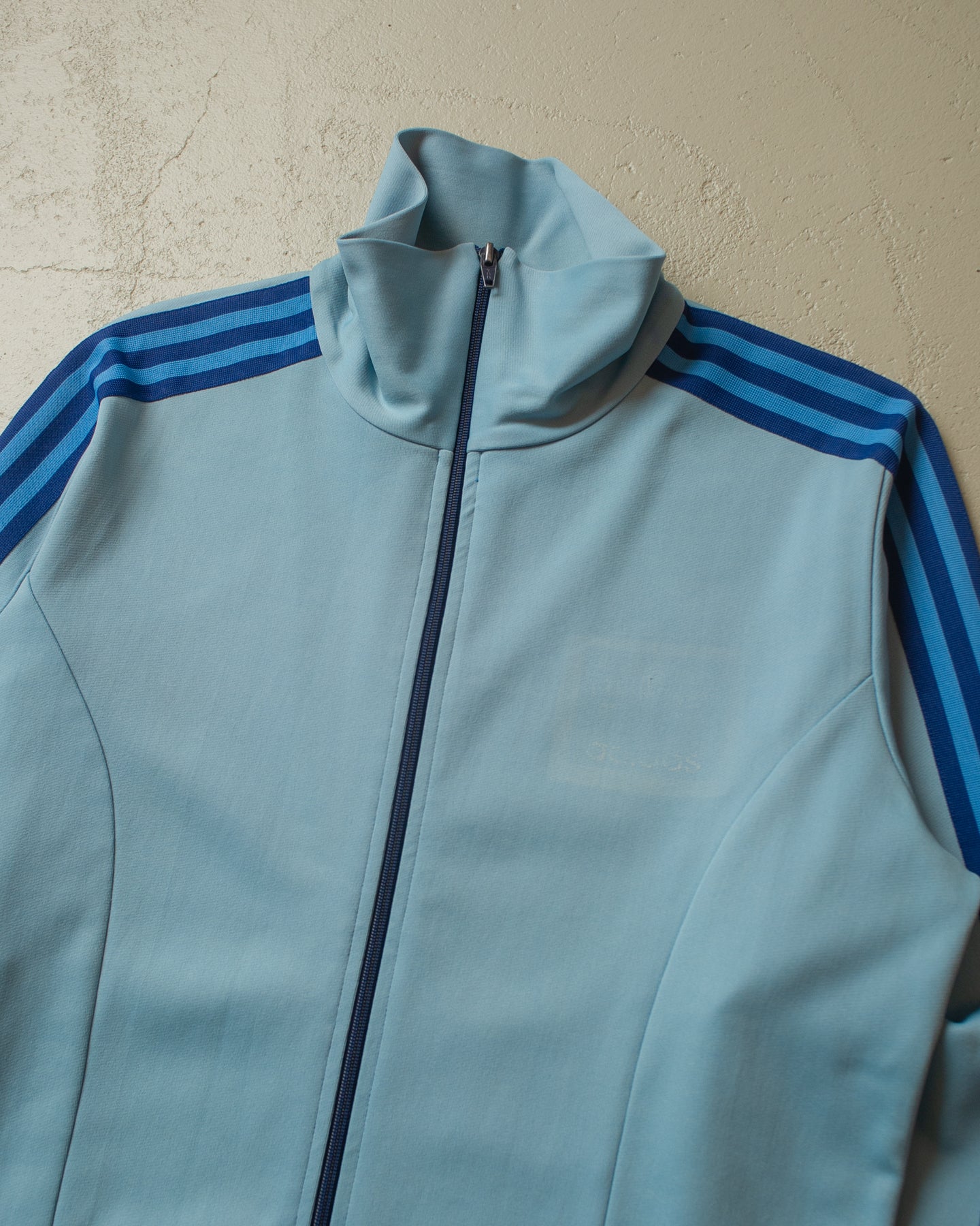 1980s Adidas Track Jacket blue - M/L
