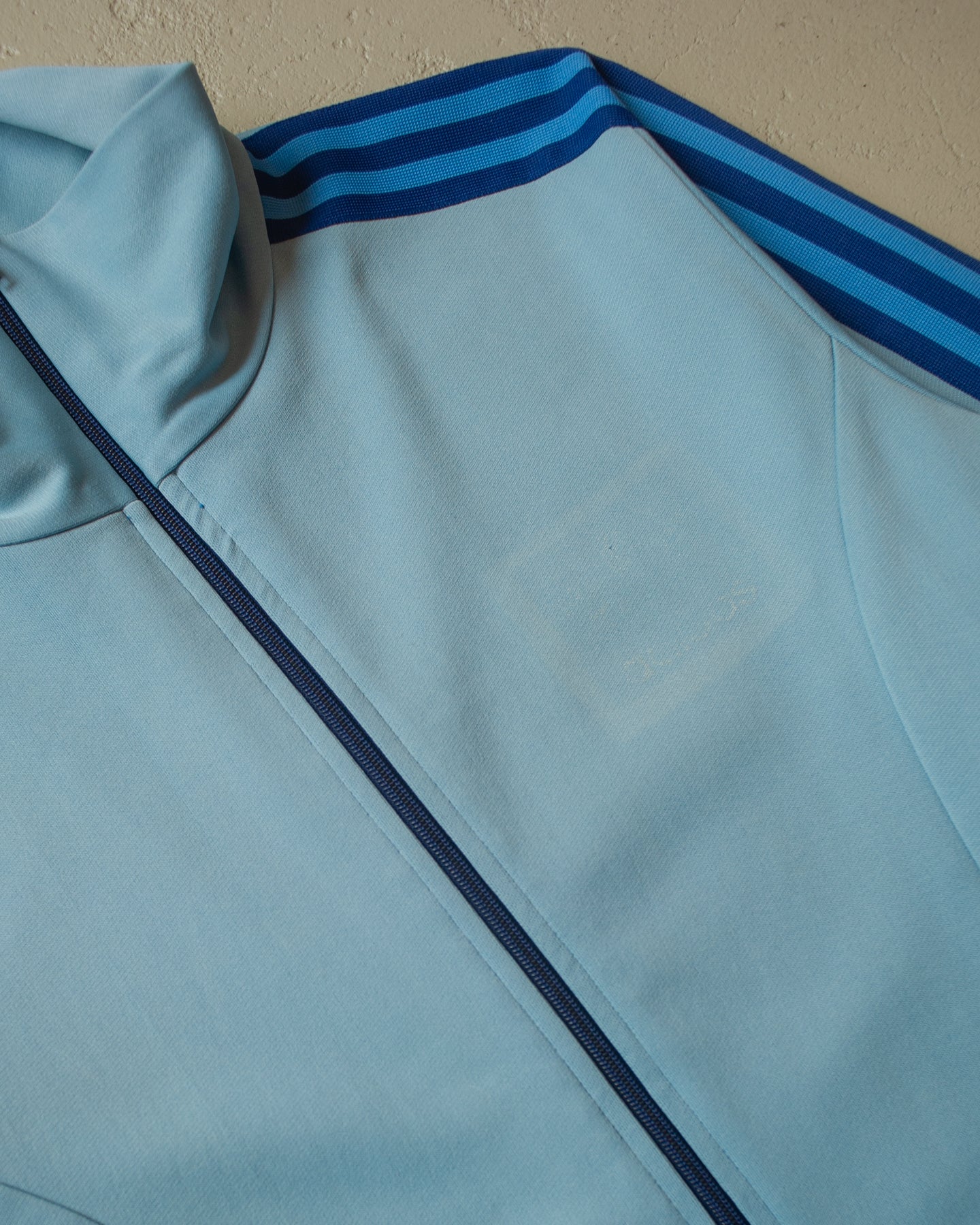 1980s Adidas Track Jacket blue - M/L