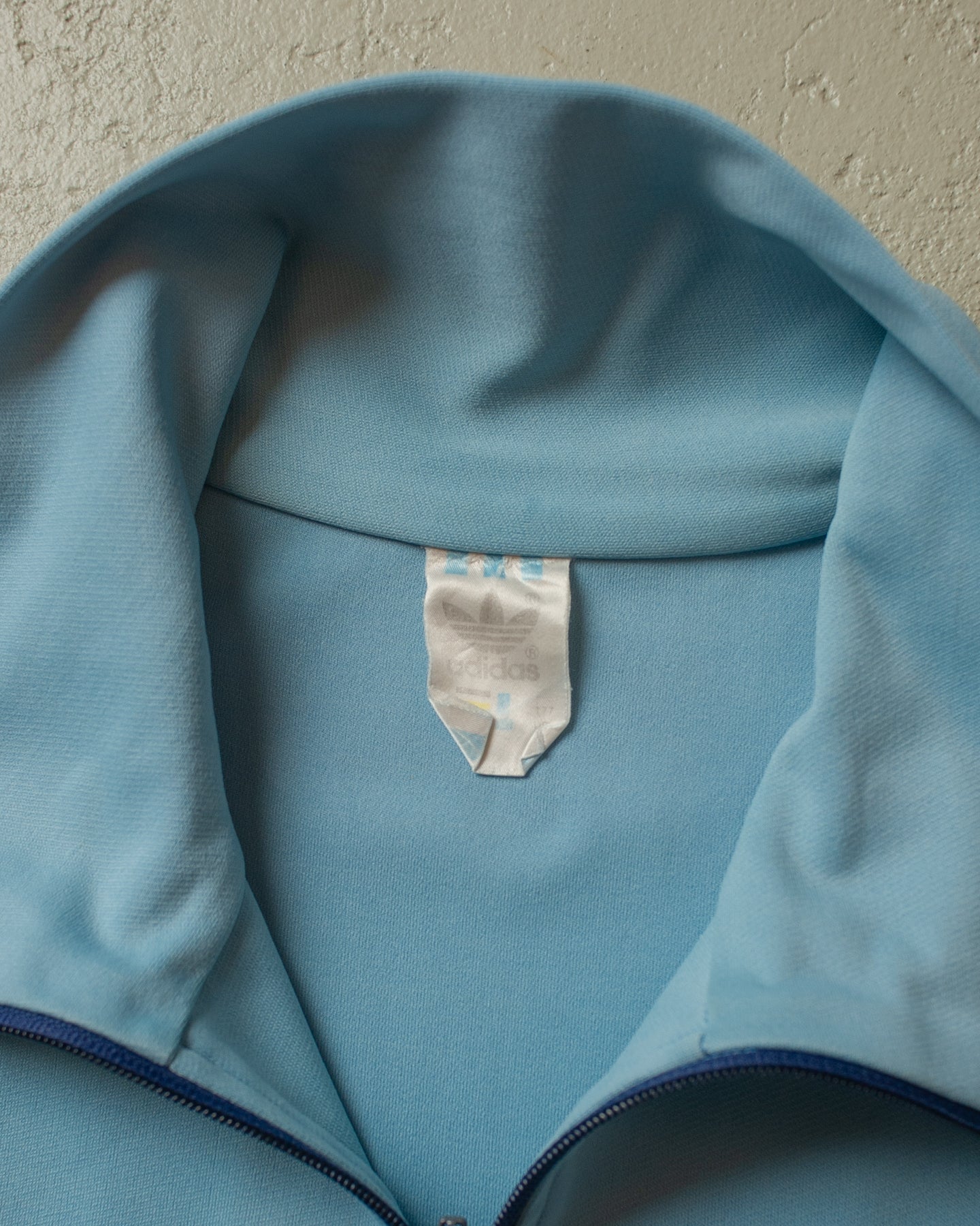 1980s Adidas Track Jacket blue - M/L