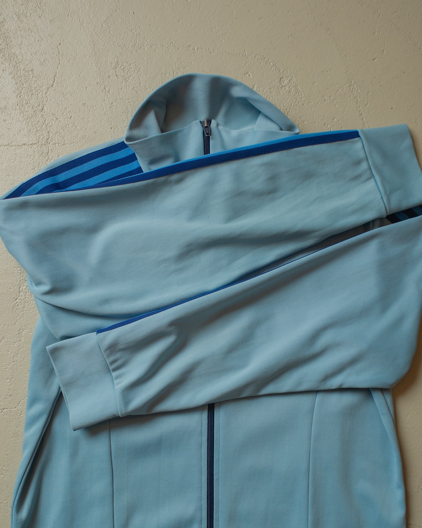 1980s Adidas Track Jacket blue - M/L