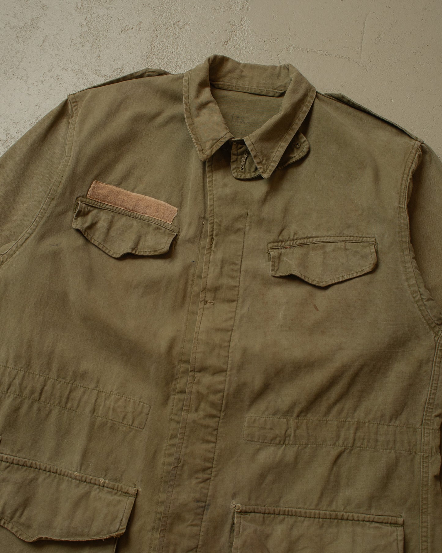 1950s French Army M47 Field Jacket beige - M/L