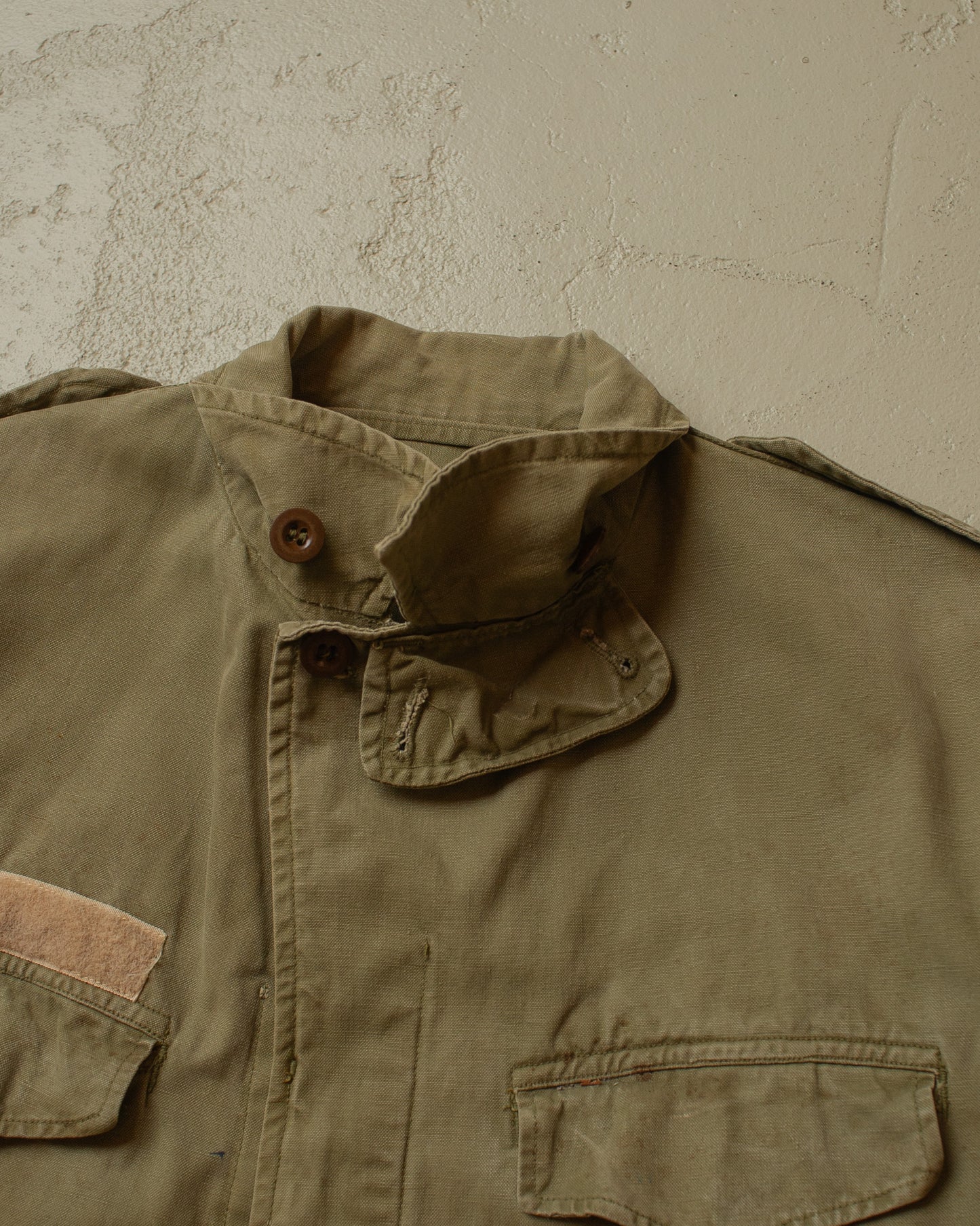 1950s French Army M47 Field Jacket beige - M/L