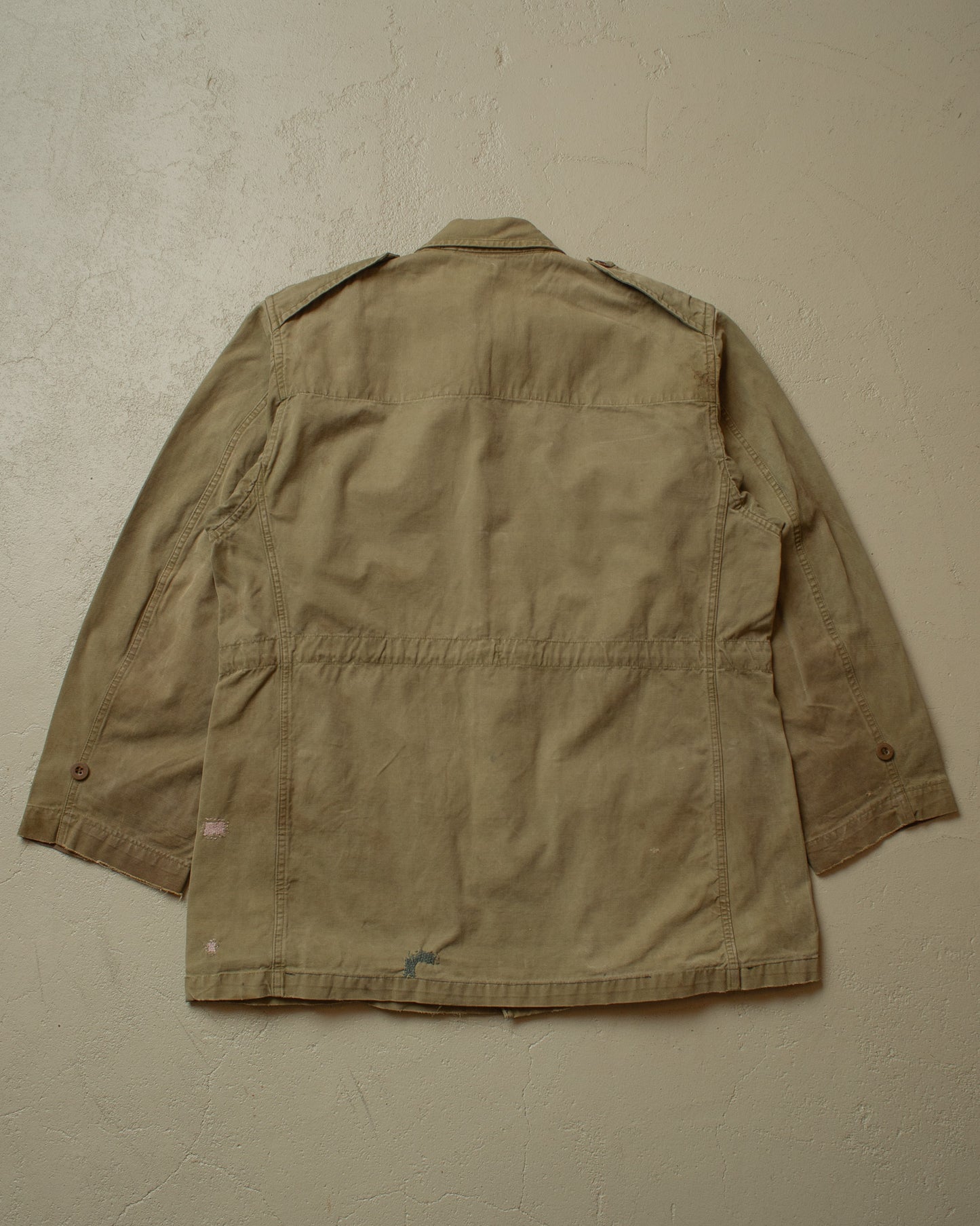 1950s French Army M47 Field Jacket beige - M/L