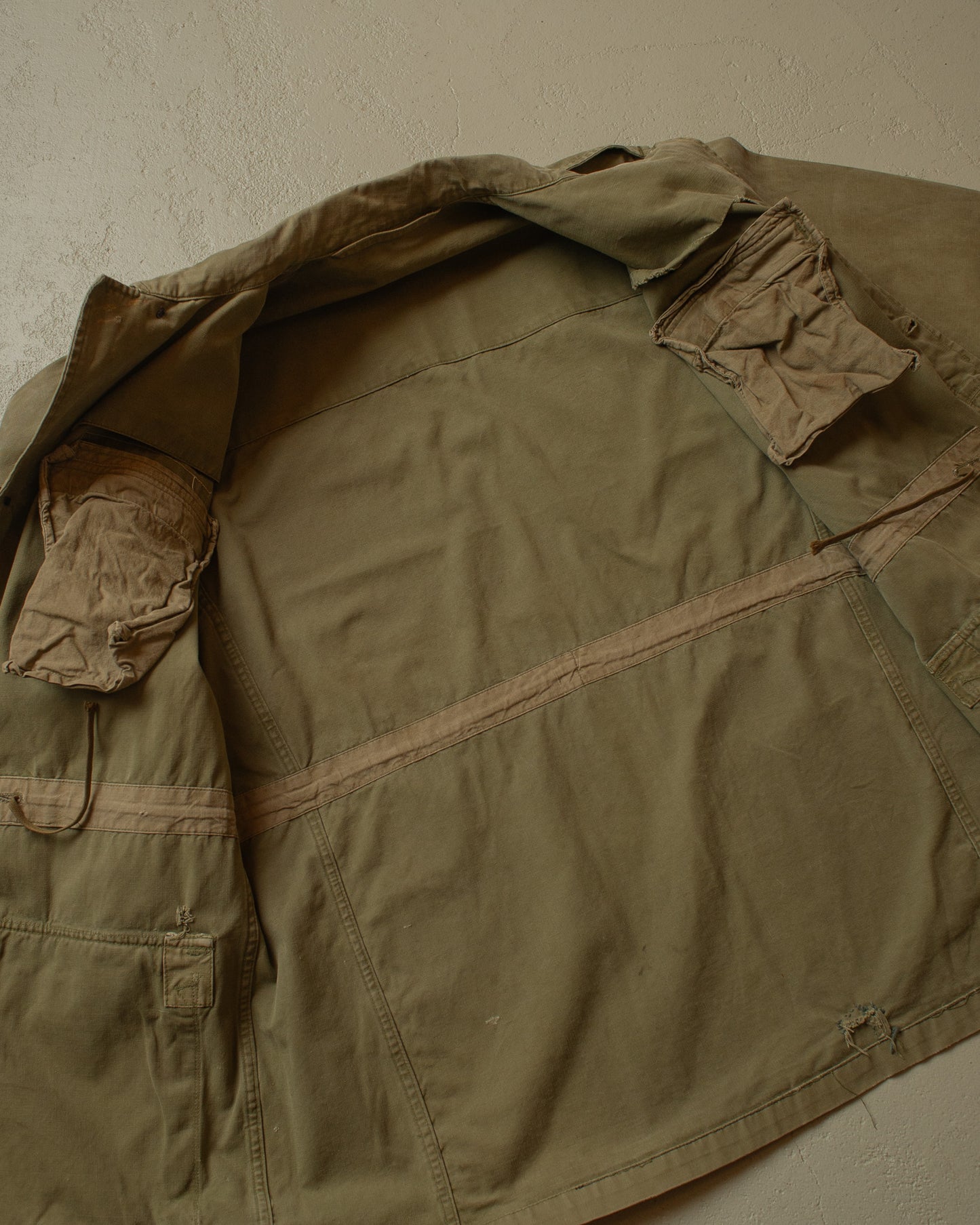 1950s French Army M47 Field Jacket beige - M/L