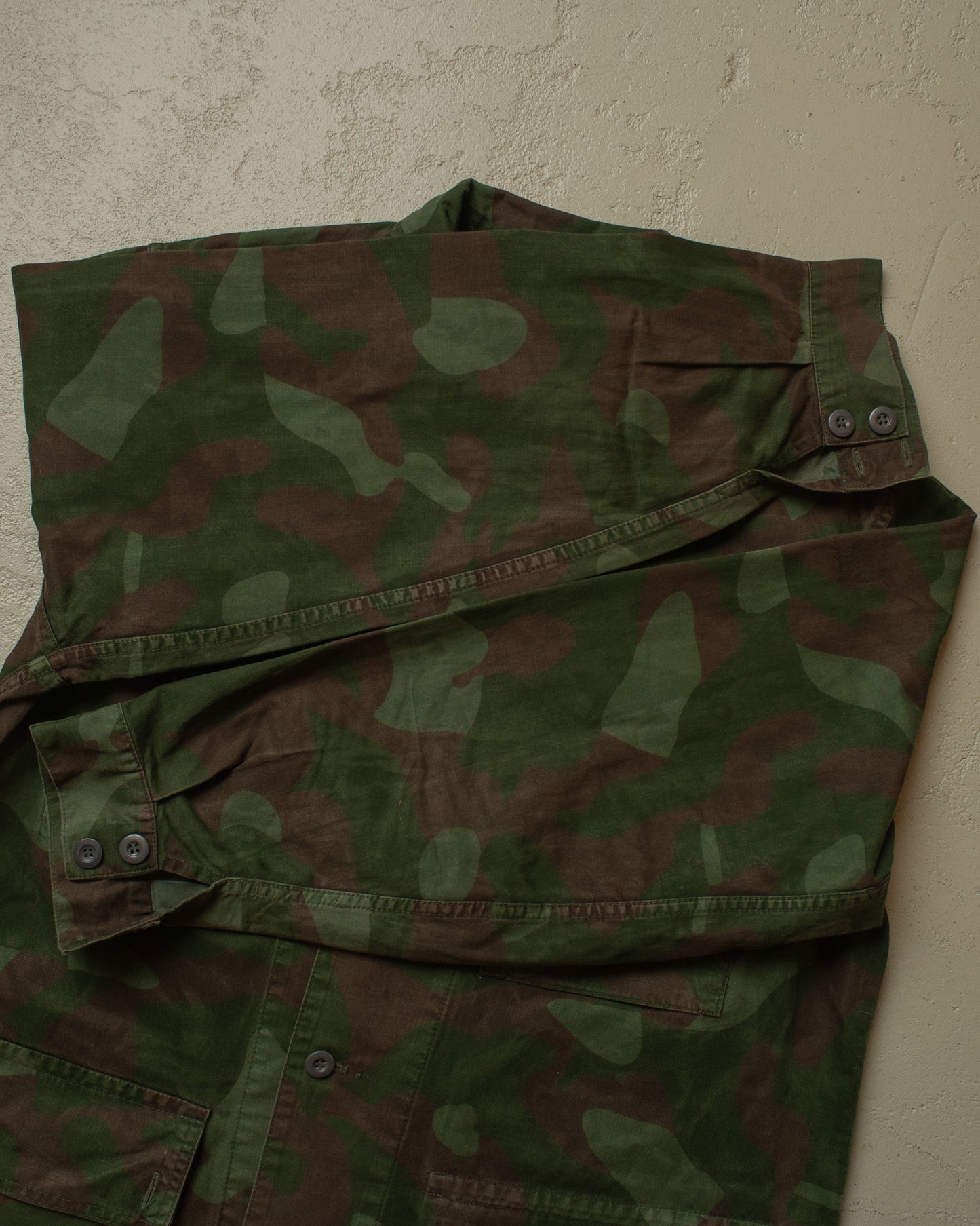1970s overdyed Finnish M62 Reversible Camo Jacket - XL