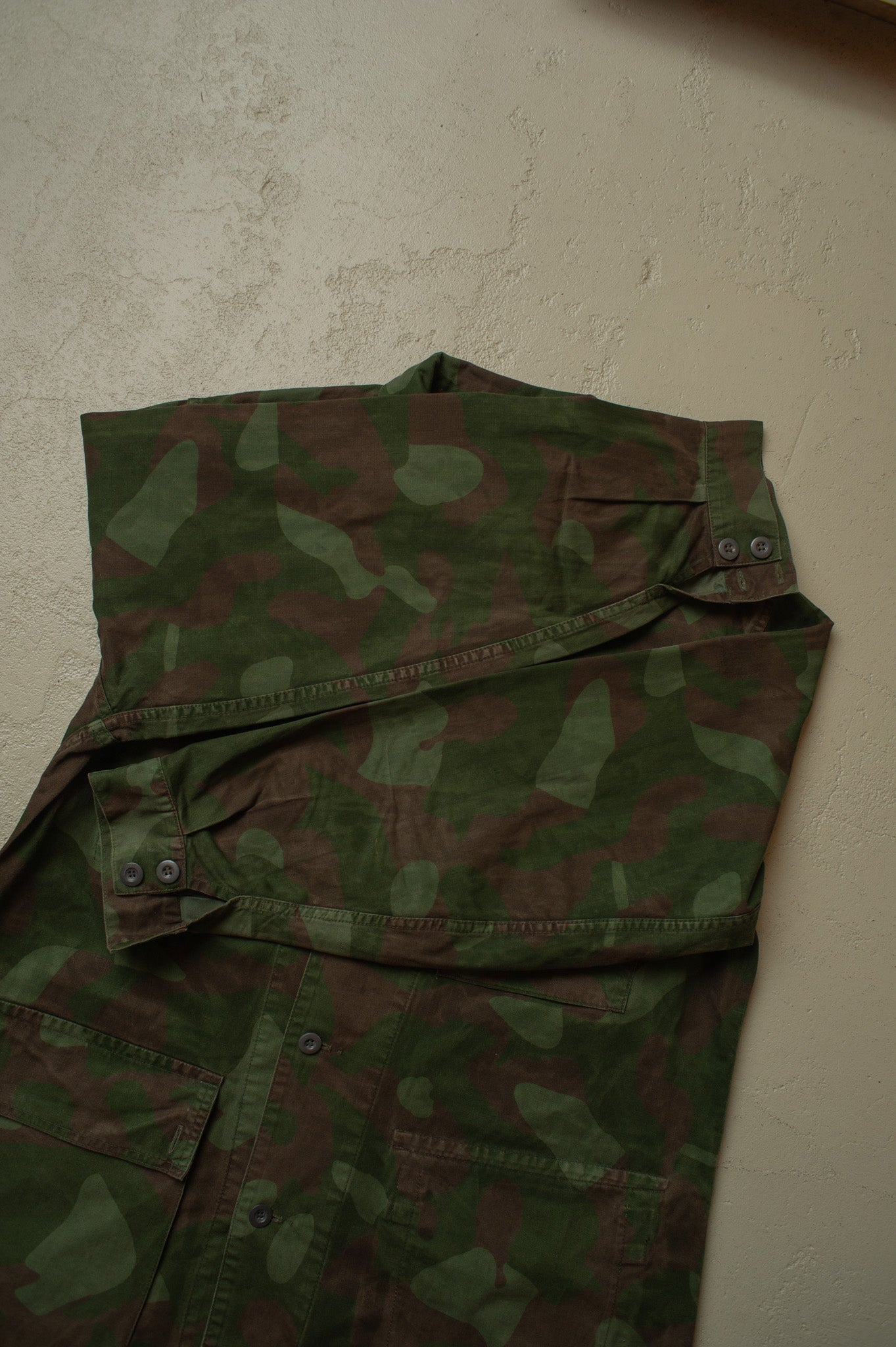1970s overdyed Finnish M62 Reversible Camo Jacket - XL