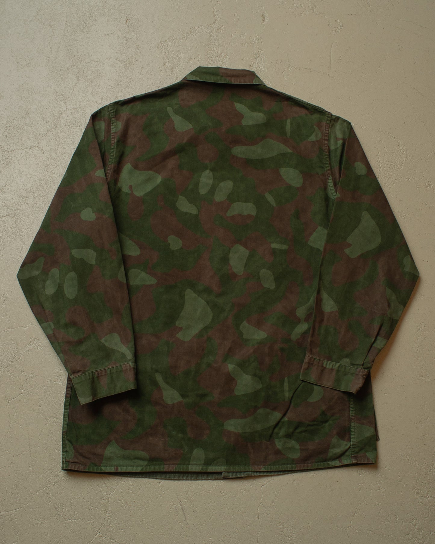 1970s overdyed Finnish M62 Reversible Camo Jacket - XL