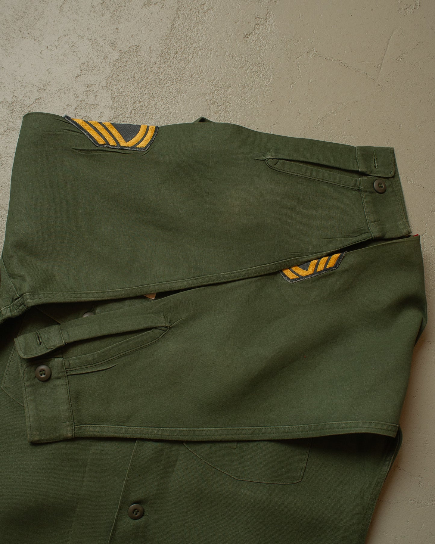 1960s/70s US Army OG-107 Shirt green - XL