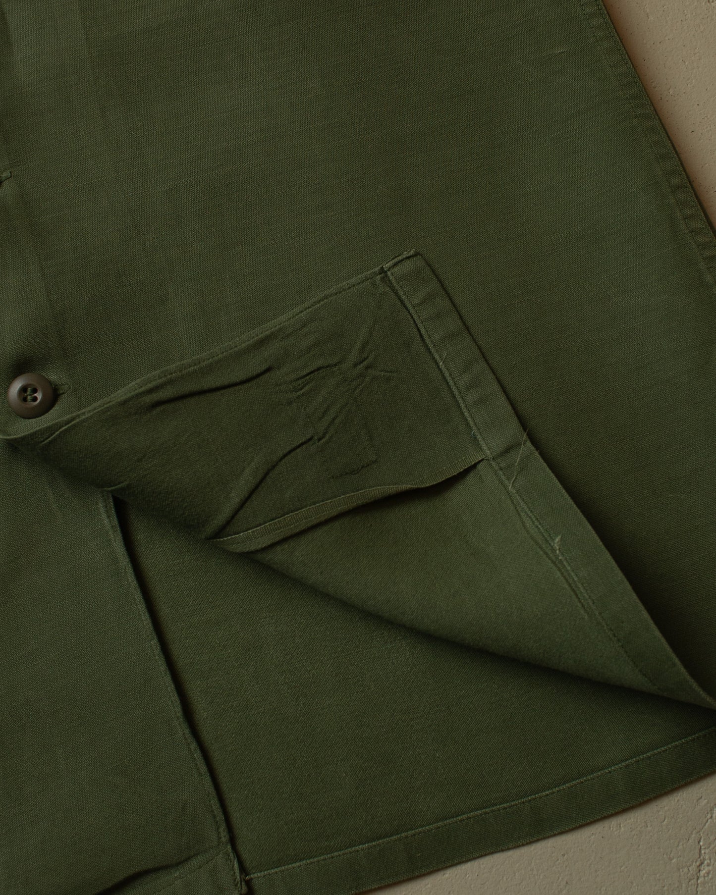 1960s/70s US Army OG-107 Shirt green - XL