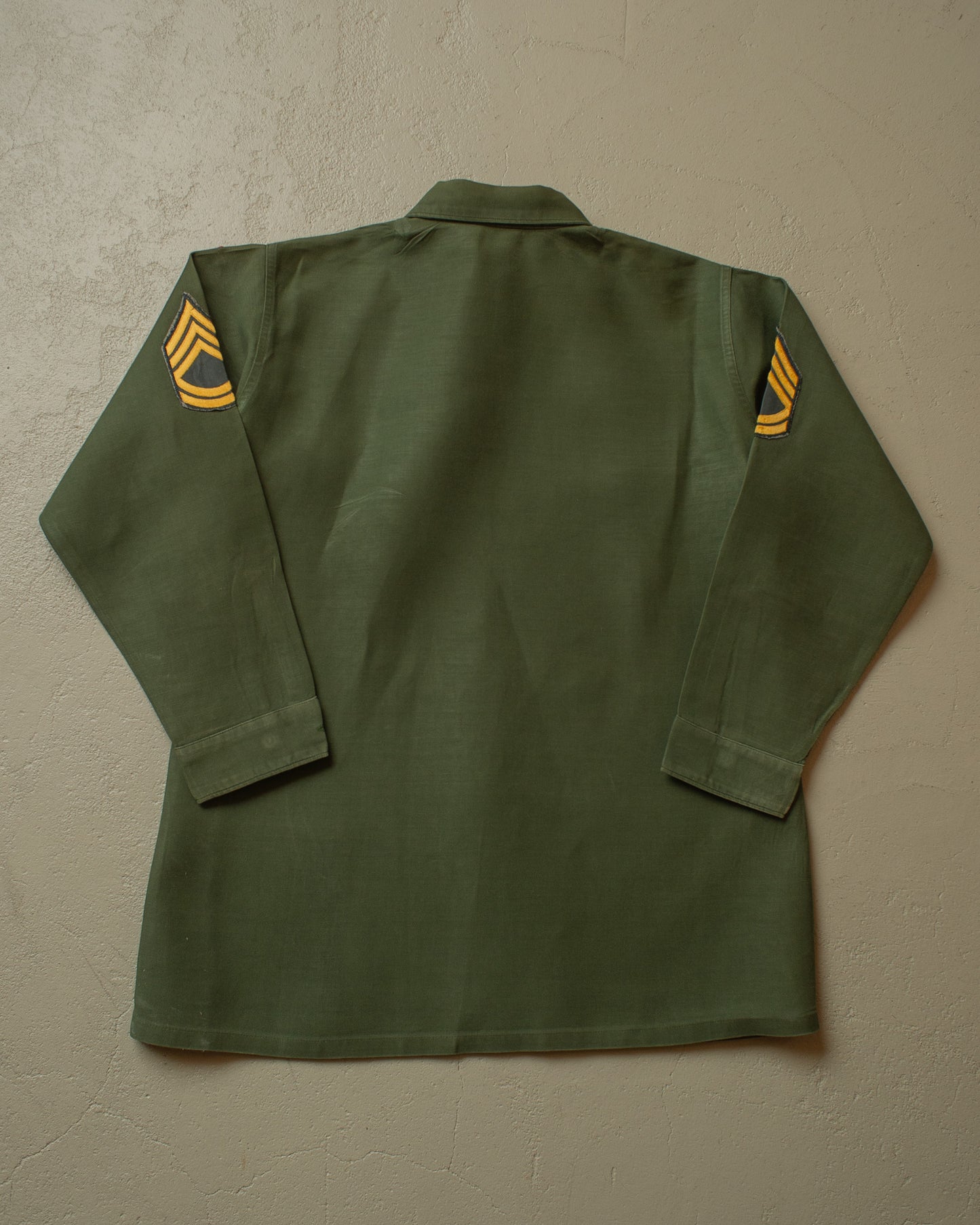 1960s/70s US Army OG-107 Shirt green - XL