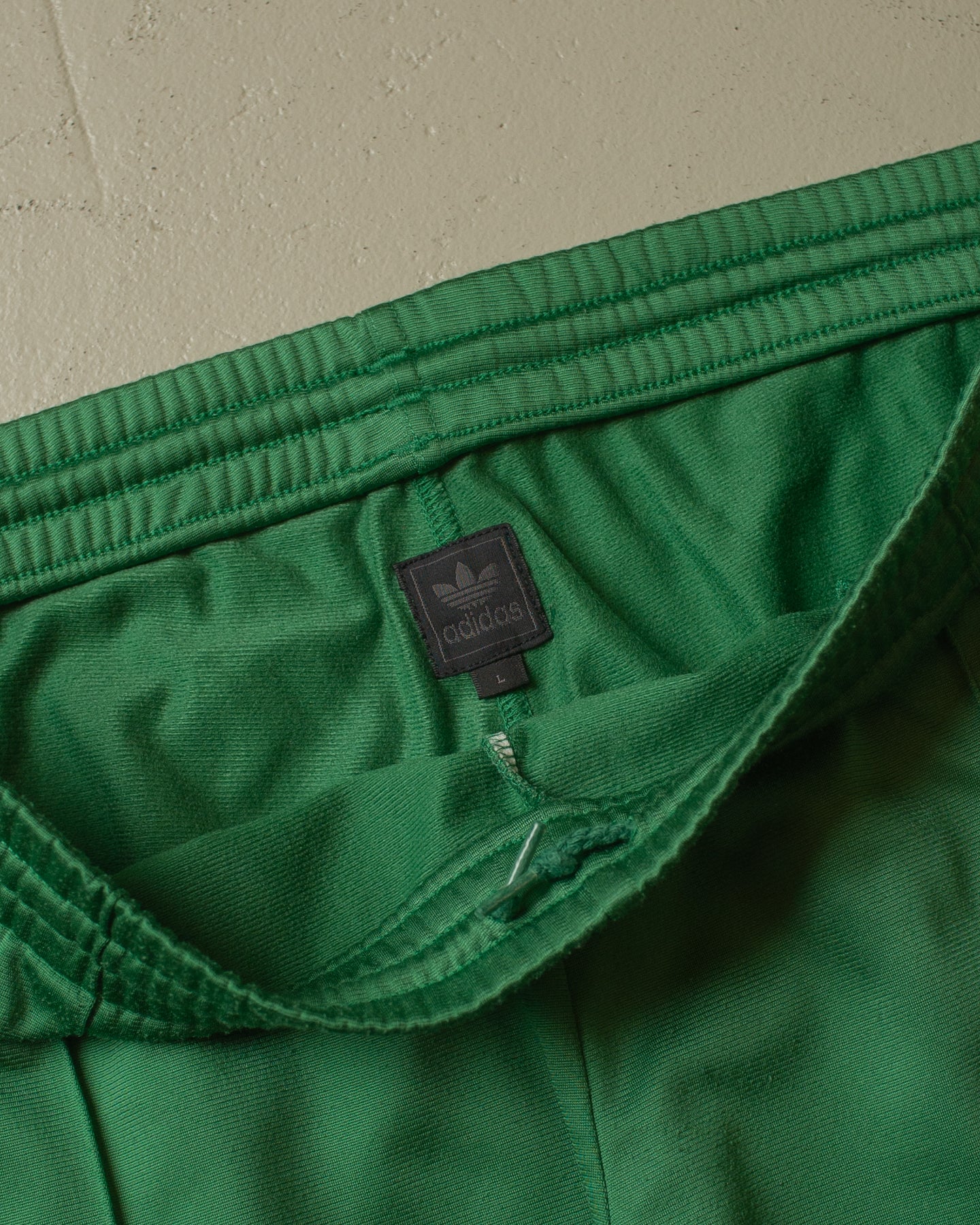 2000s Adidas Two Tone Trackpants green/yellow - L/XL