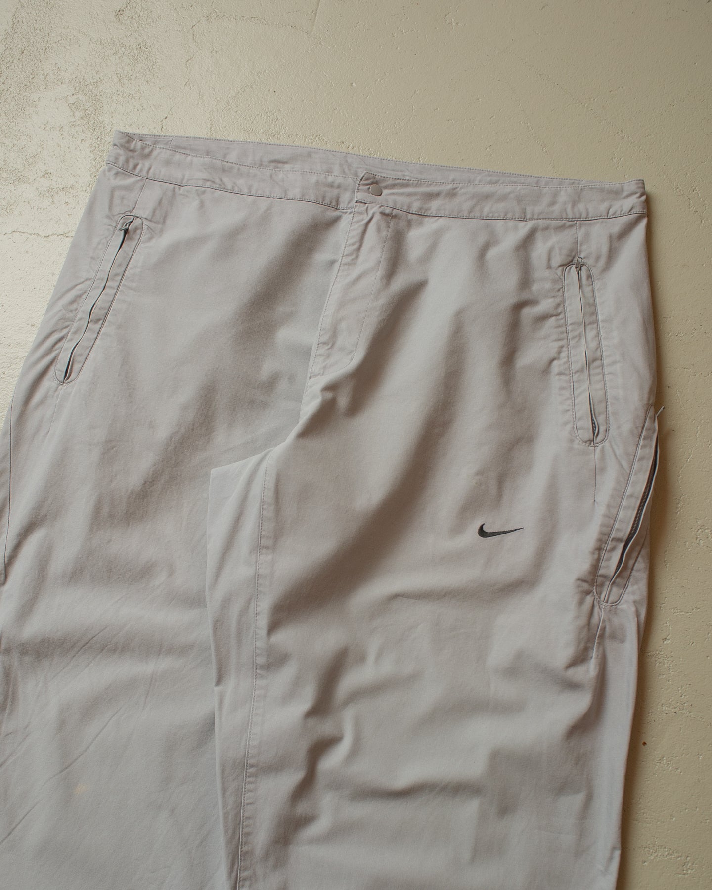 2000s Nike Swoosh 7/8 Pants grey - XL