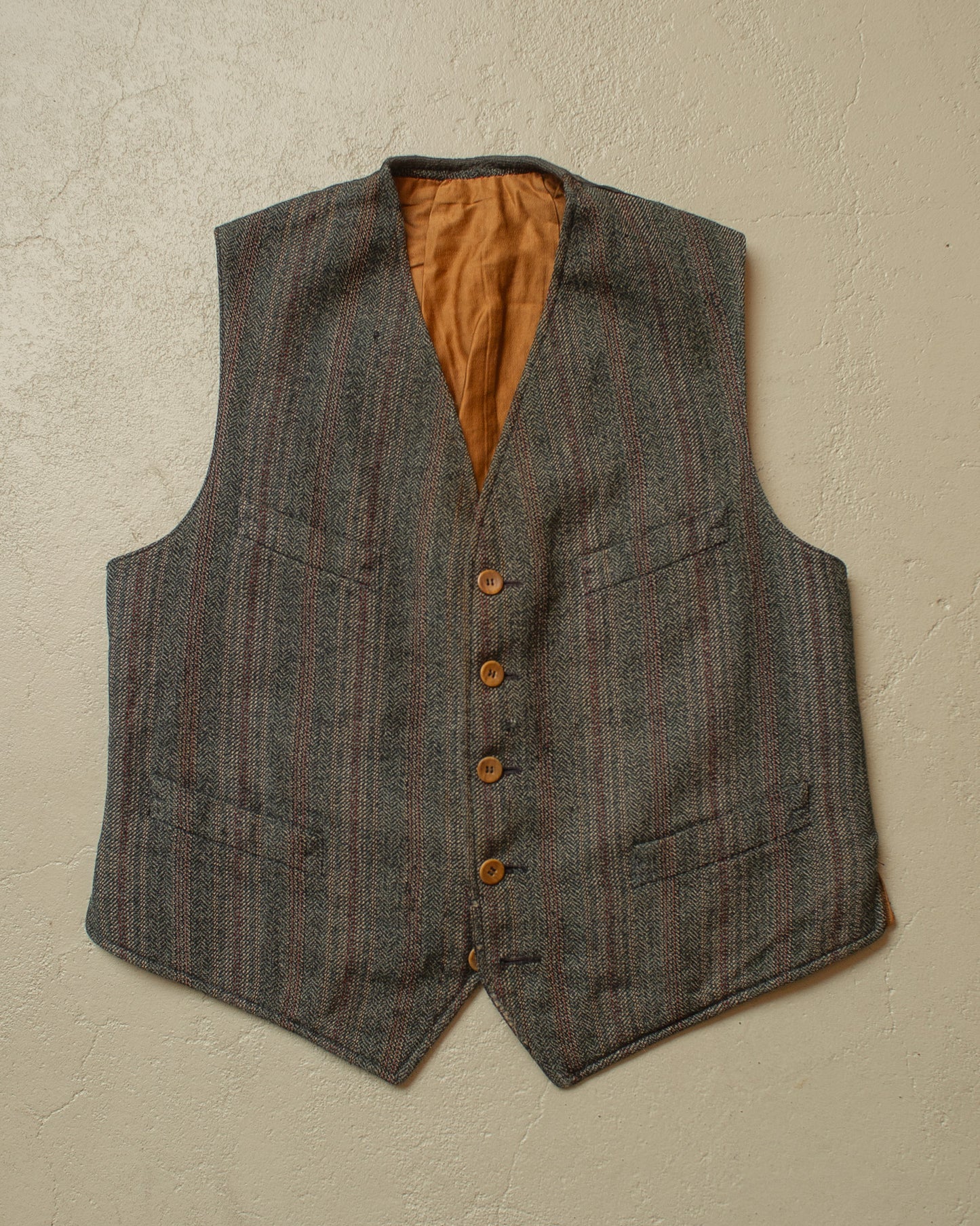 1920s/30s German Wool Suit Vest - M