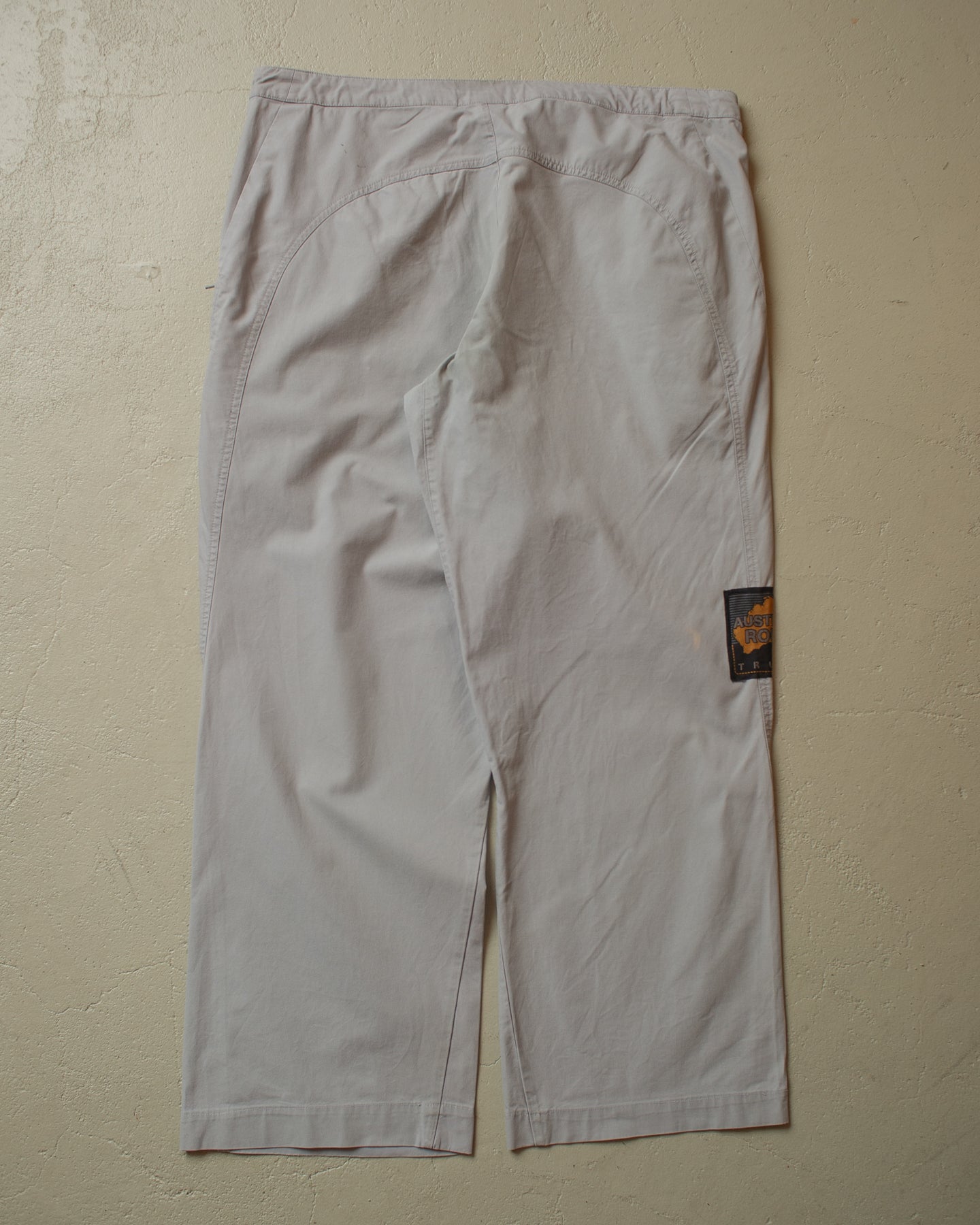 2000s Nike Swoosh 7/8 Pants grey - XL