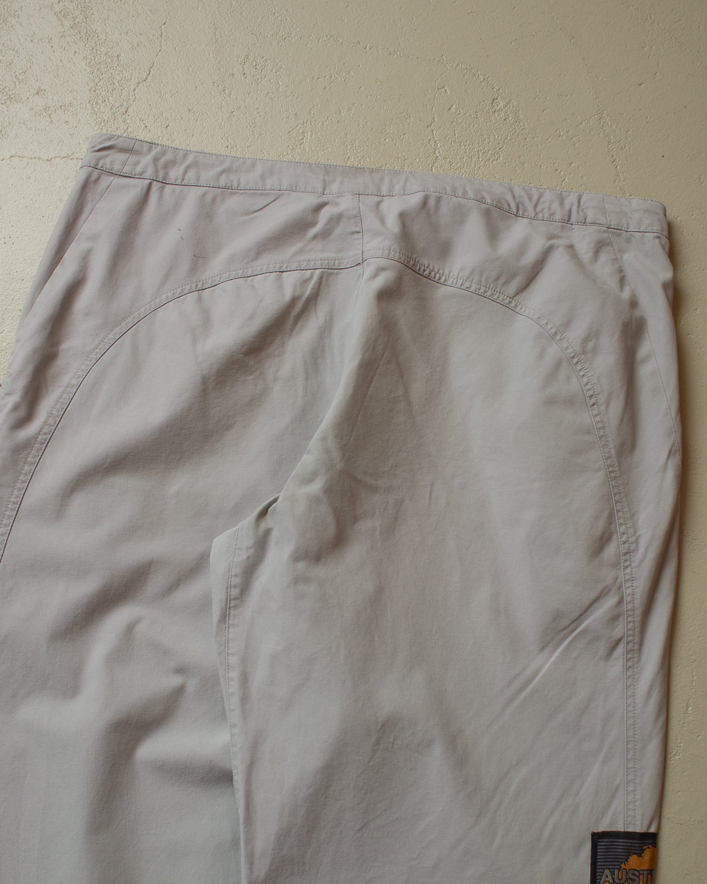 2000s Nike Swoosh 7/8 Pants grey - XL