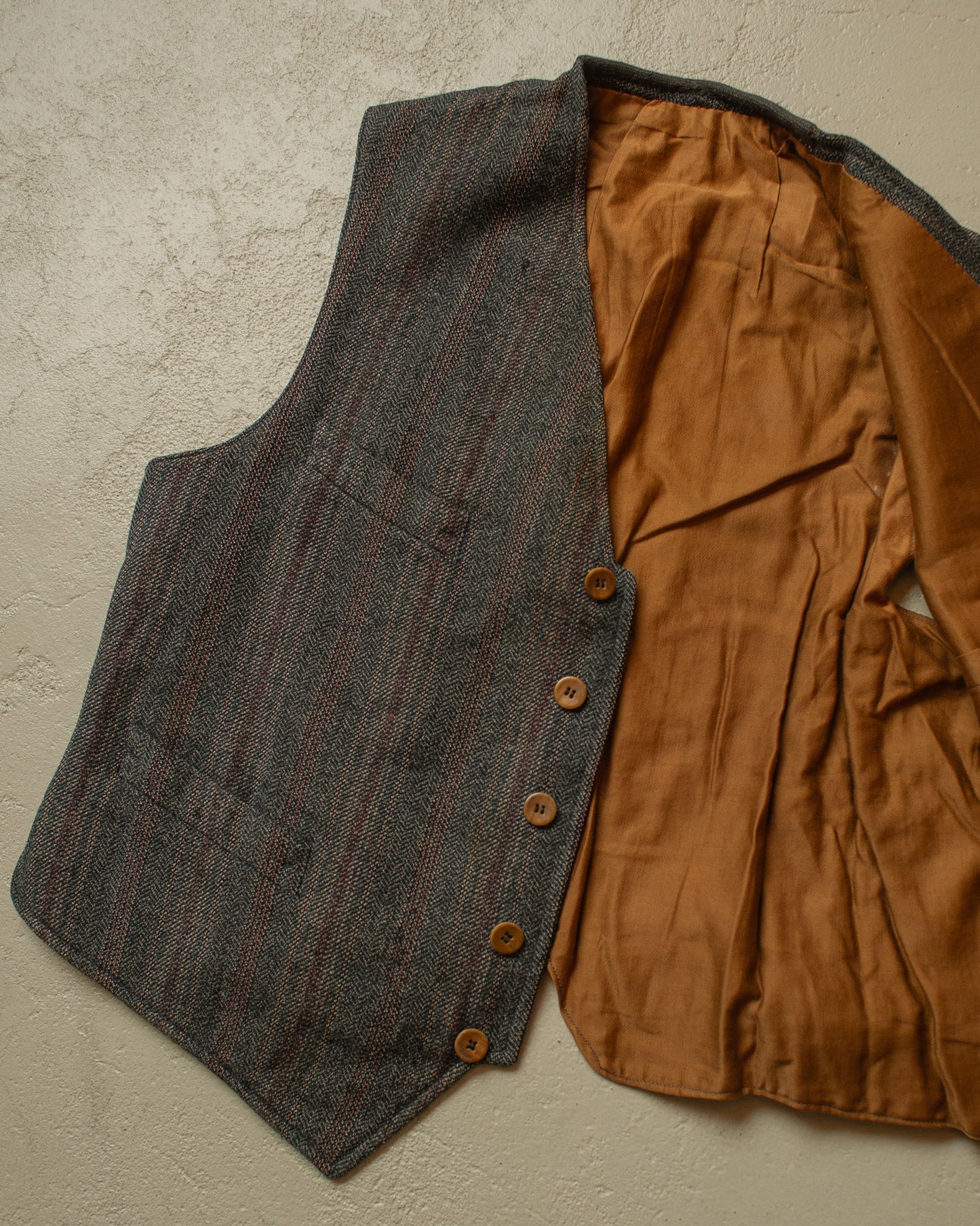 1920s/30s German Wool Suit Vest - M